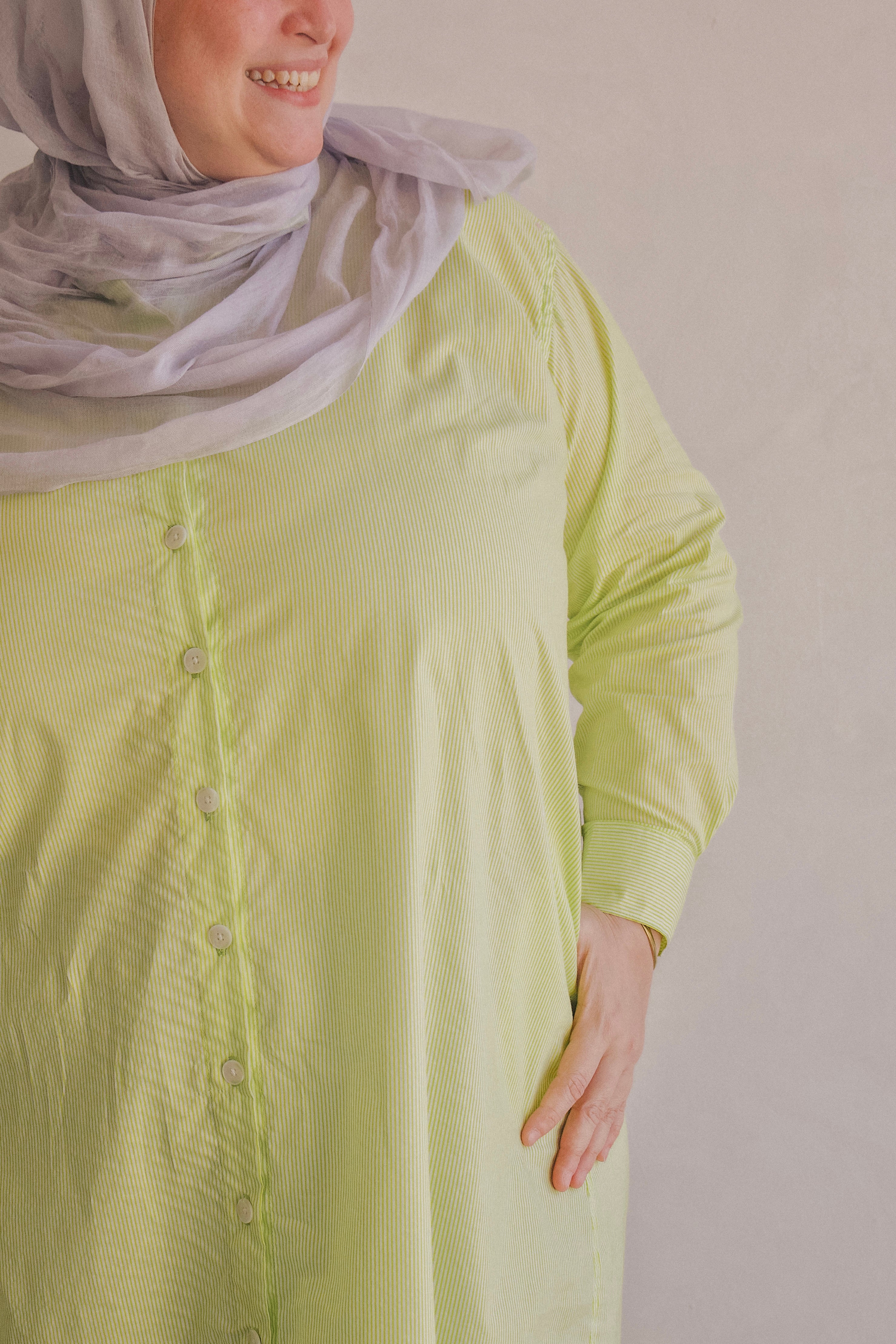 Weekender Tunic in Lime