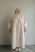 Amalfi Muslin Dress in Ink Bloom