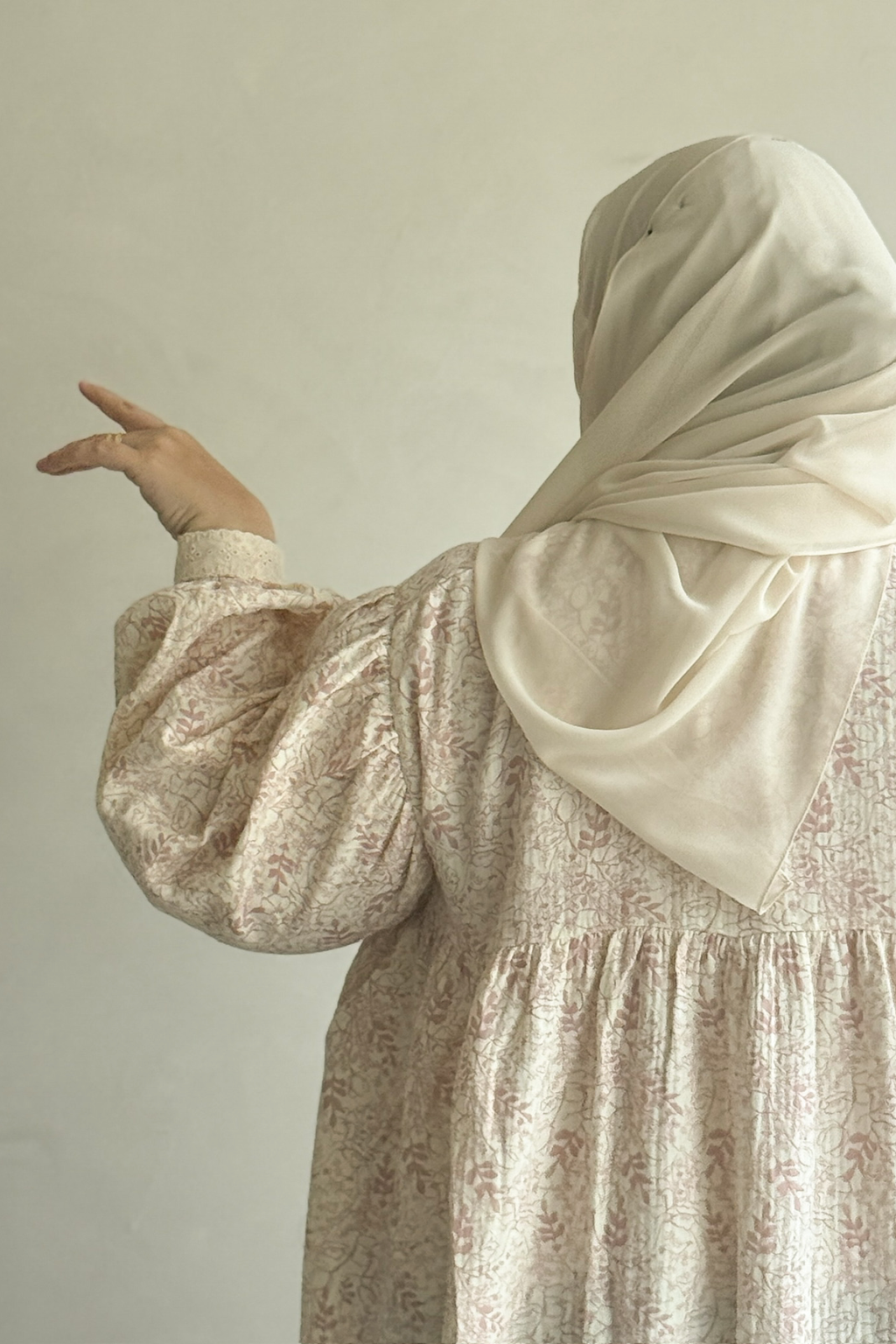 Amalfi Muslin Dress in Ink Bloom