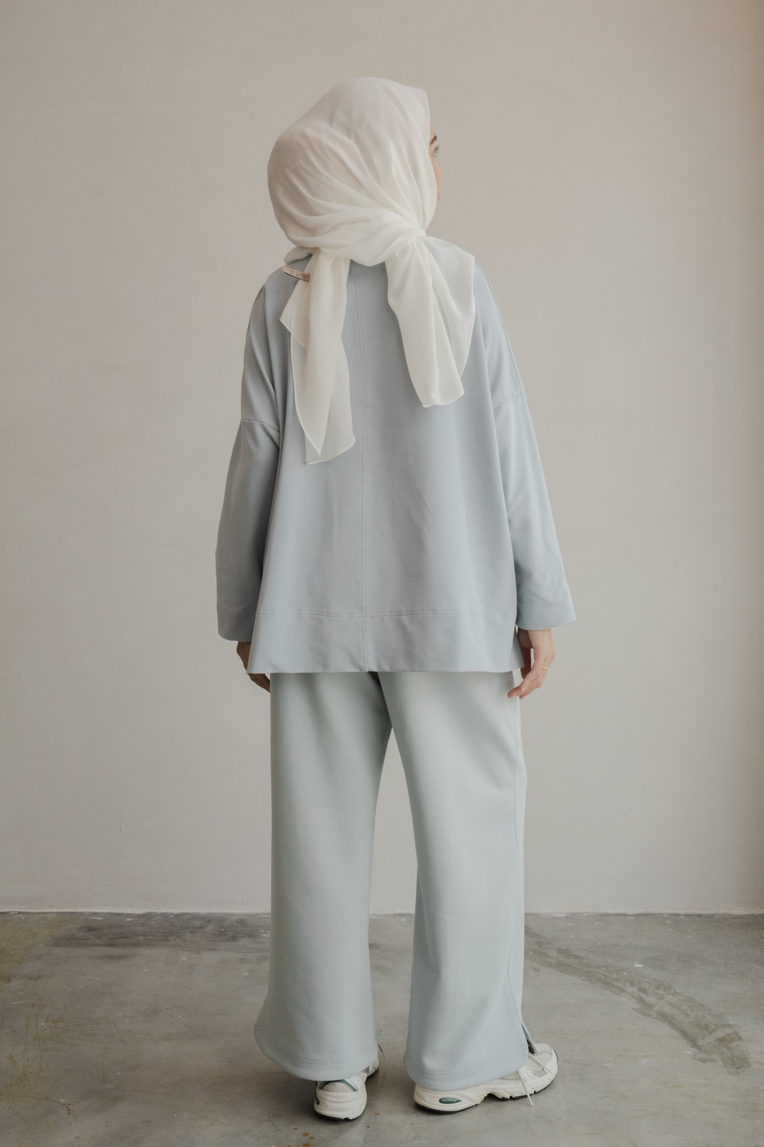 At Ease Pants in Sky Blue