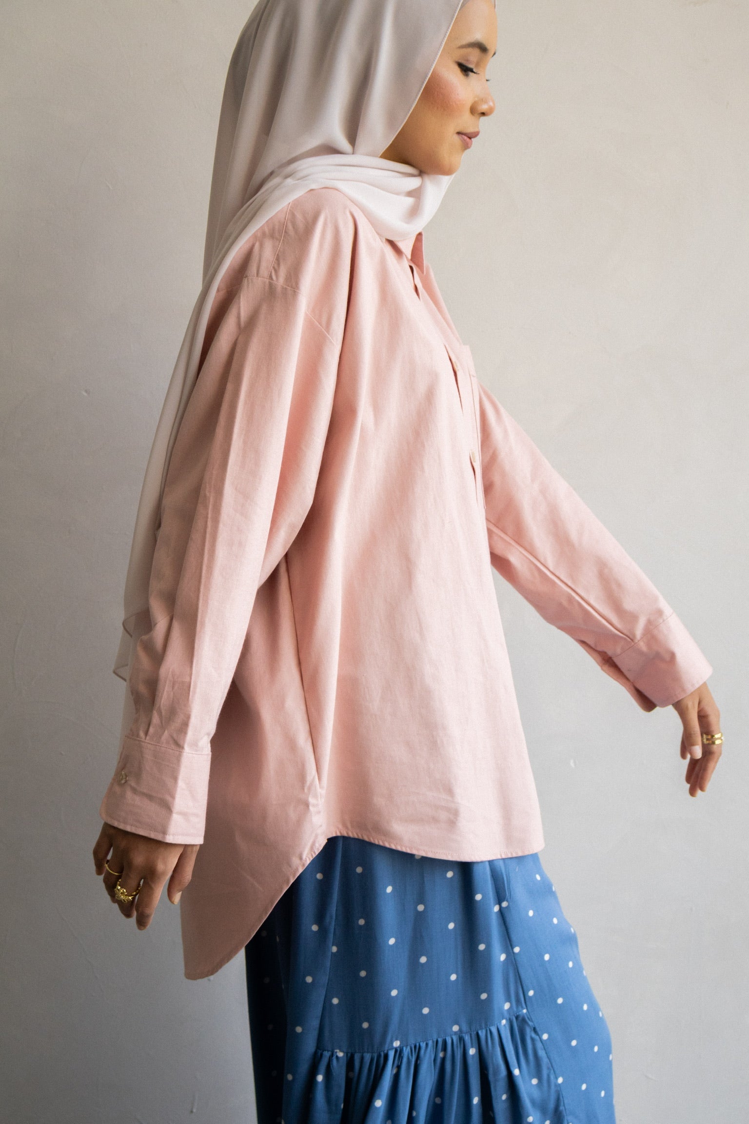 Weekender Shirt in Blush