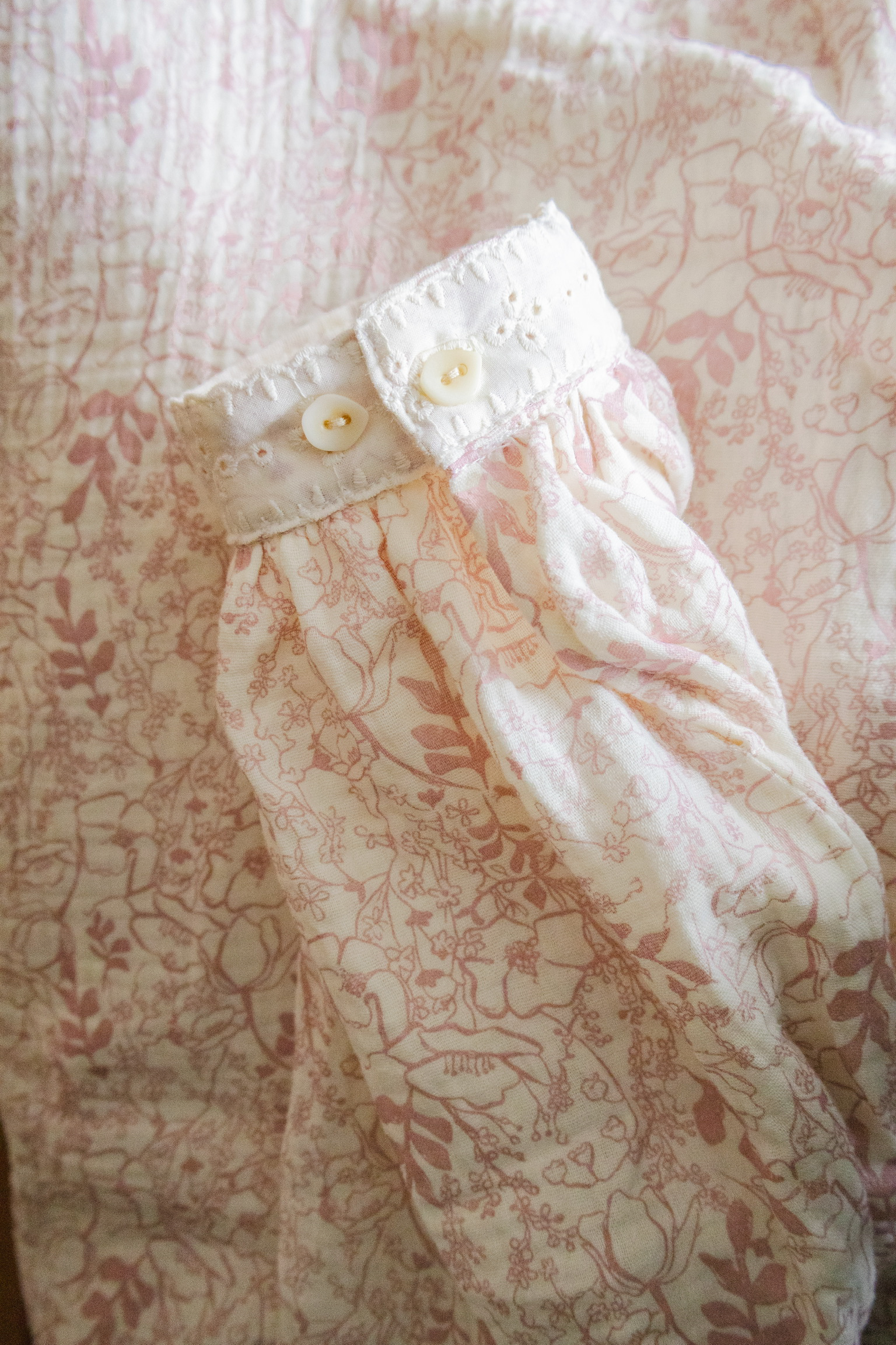 Amalfi Muslin Dress in Ink Bloom
