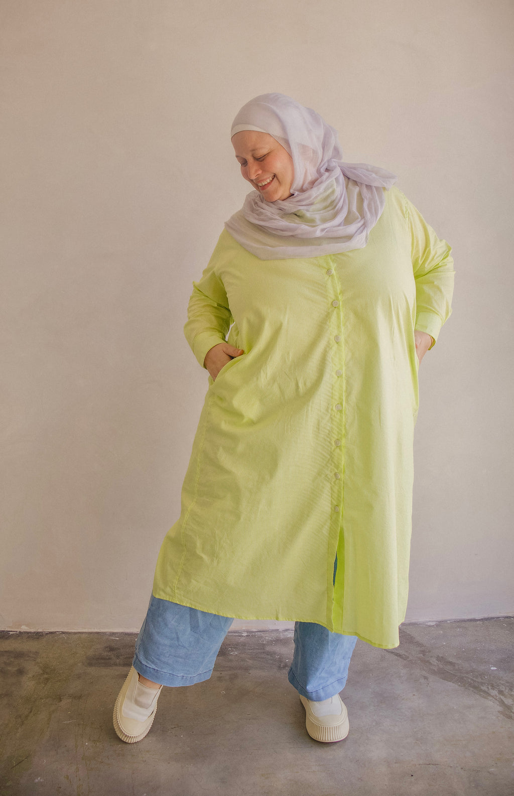 Weekender Tunic in Lime
