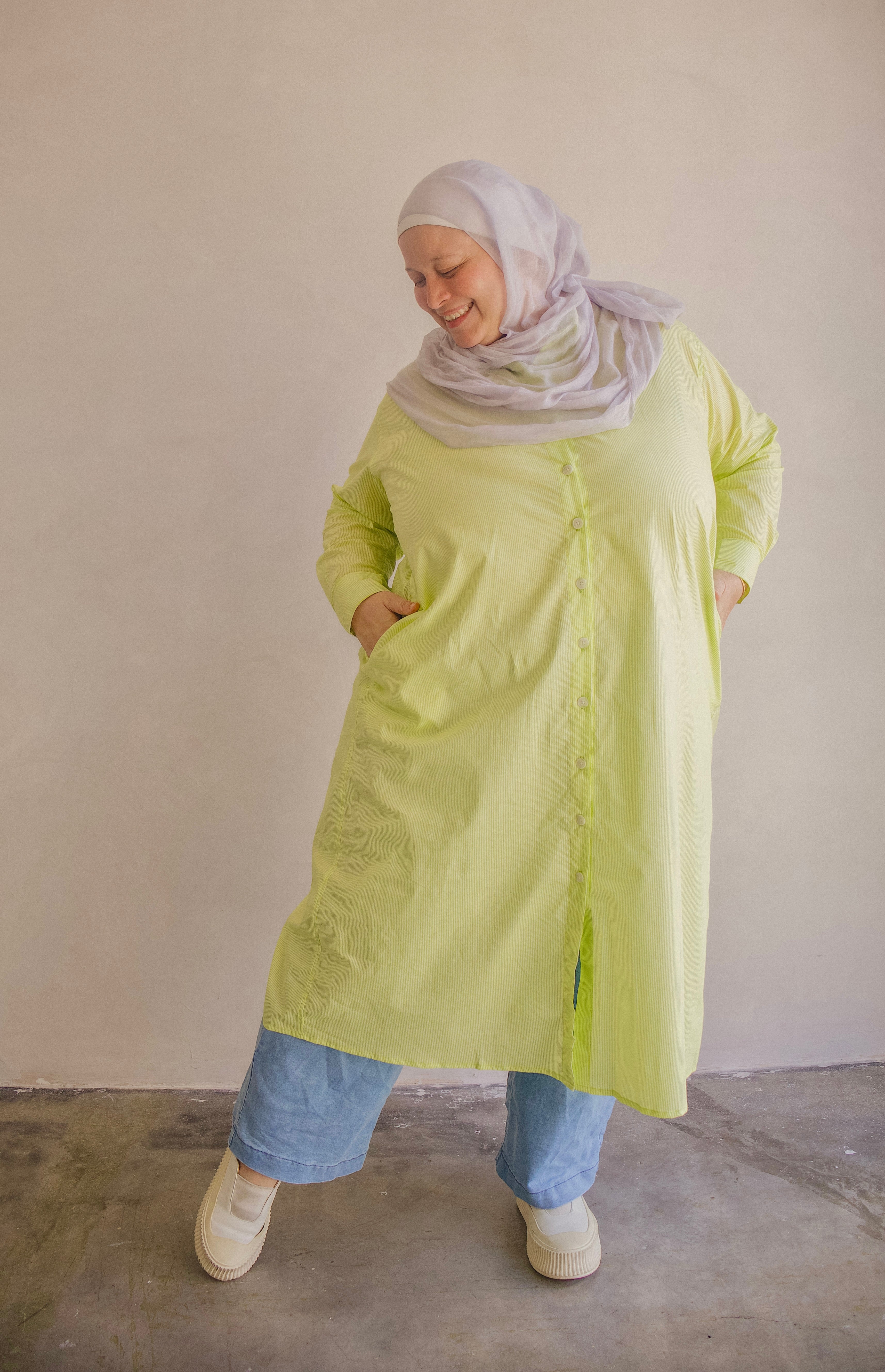 Weekender Tunic in Lime