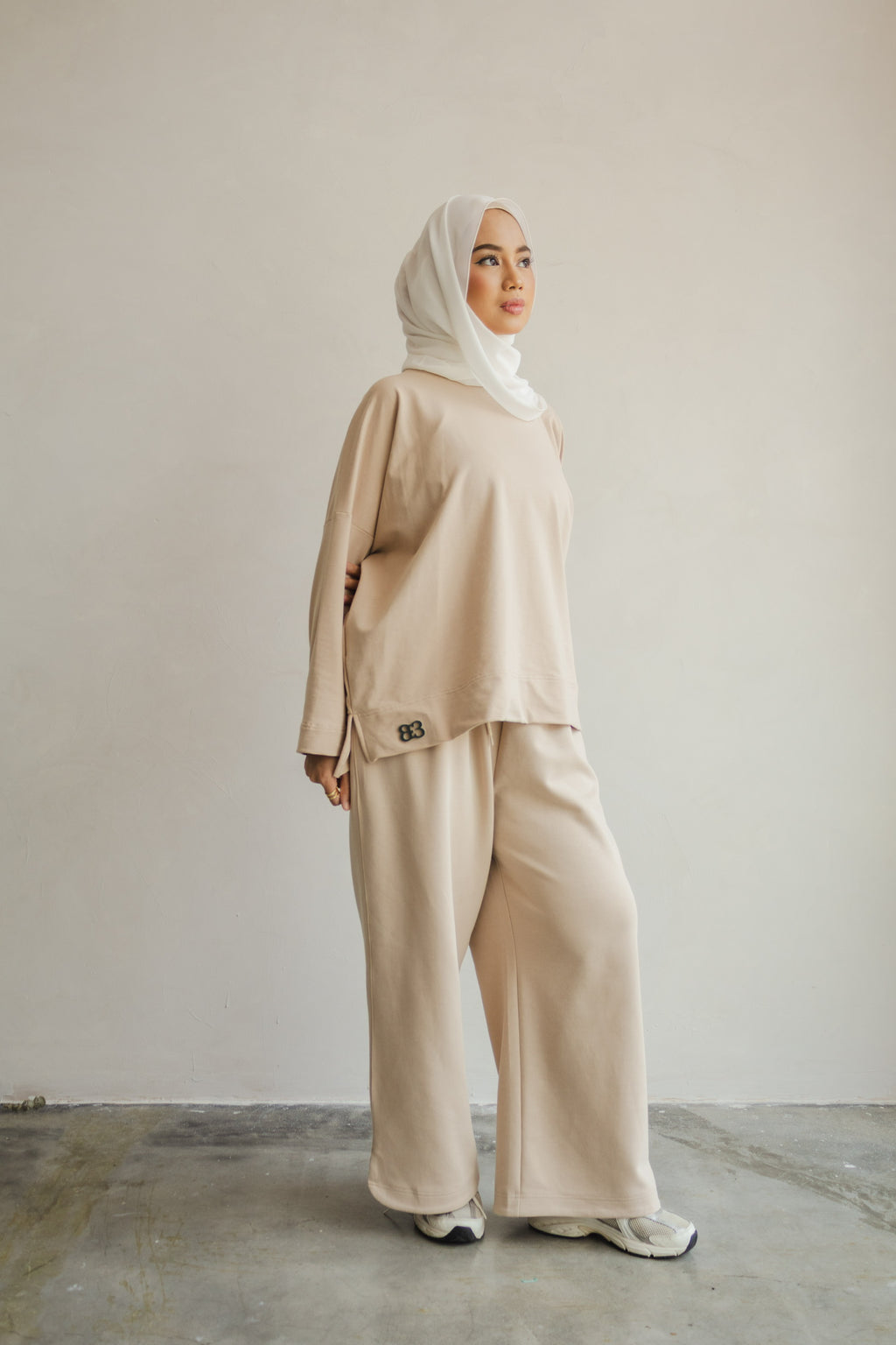 At Ease Pants in Nude