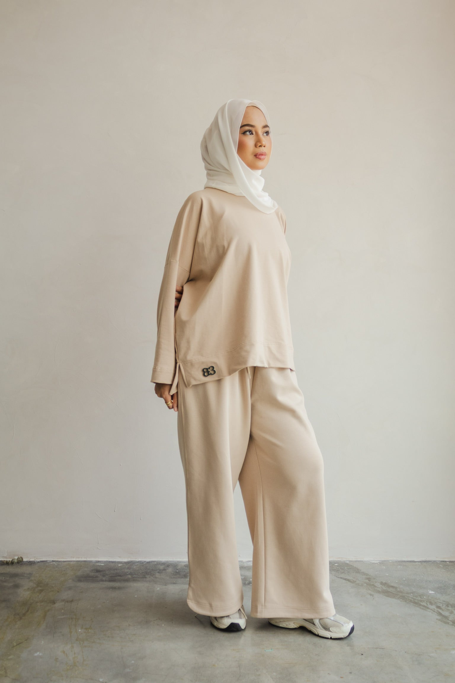 At Ease Pants in Nude