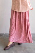 Weekender Dotty Skirt in Blushberry