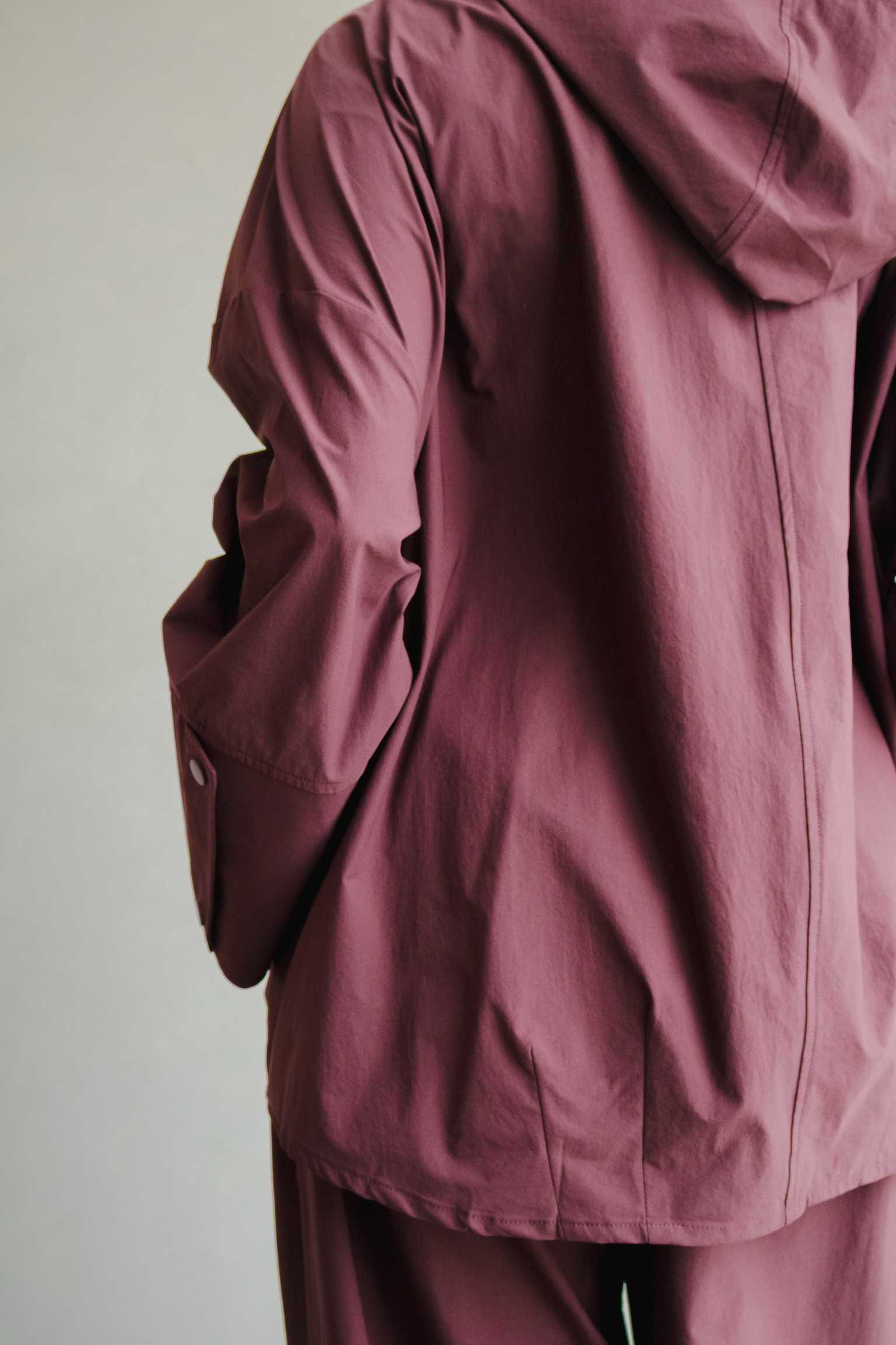 Outer Comfort Jacket in Berry Busy