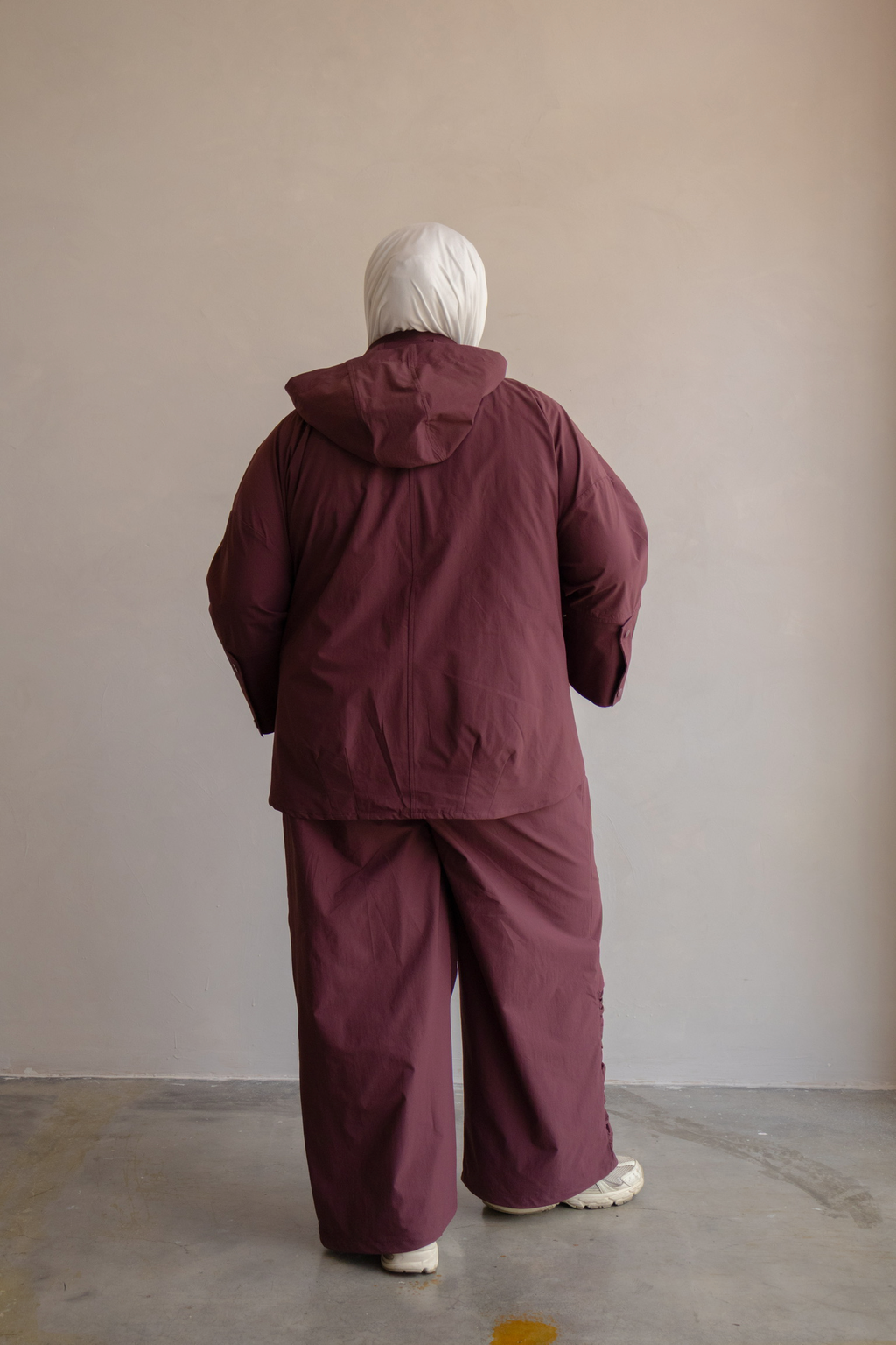 Outer Comfort Jacket in Berry Busy