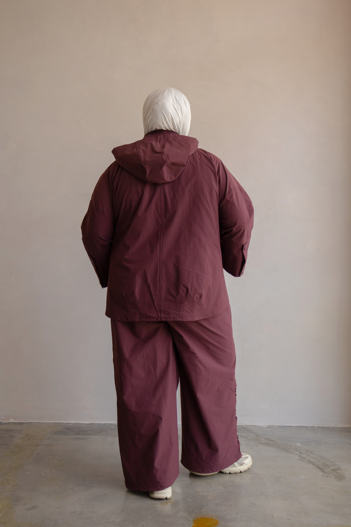 Outer Comfort Jacket in Berry Busy
