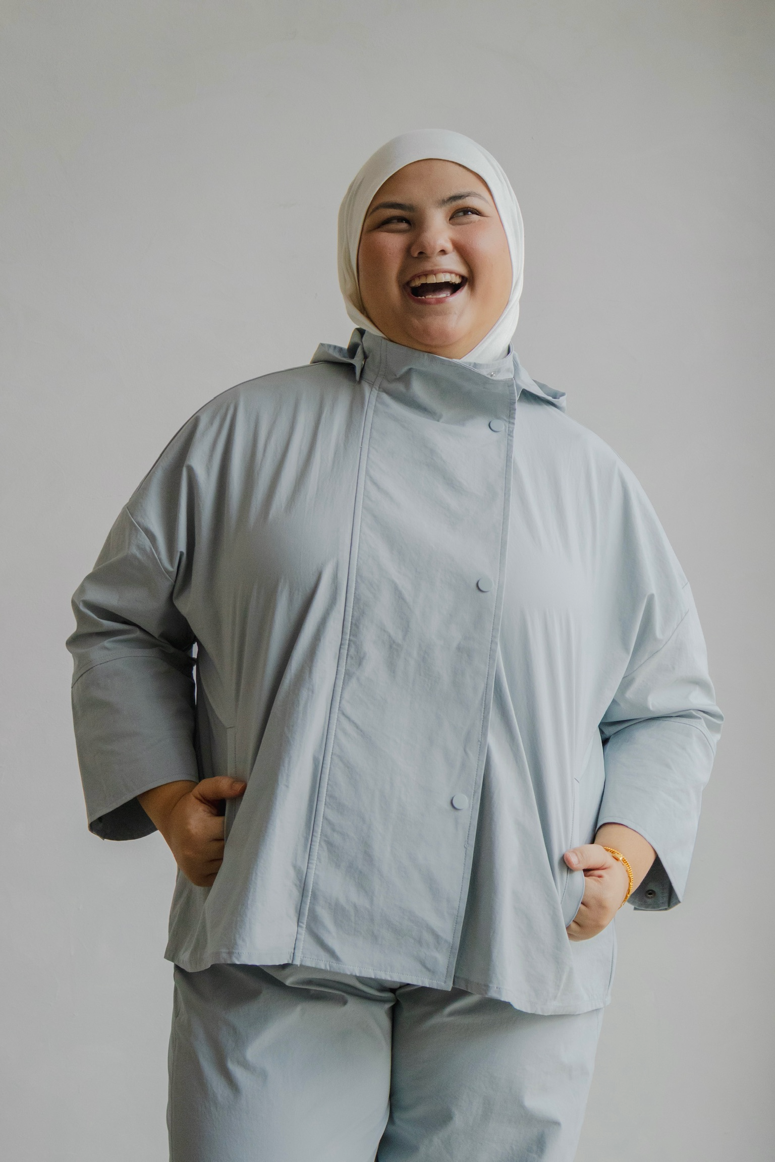 Outer Comfort Jacket in Bluetiful