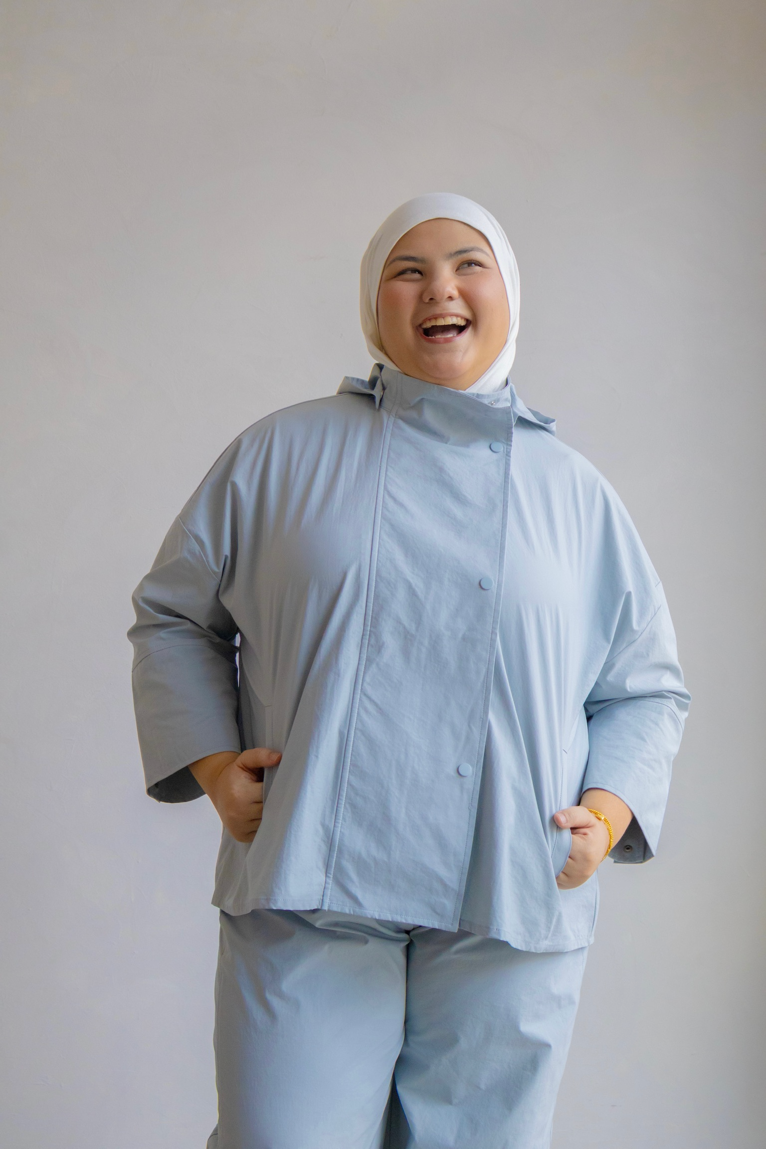 Outer Comfort Jacket in Bluetiful