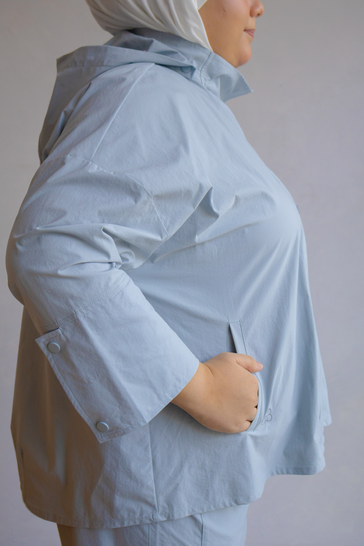 Outer Comfort Jacket in Bluetiful
