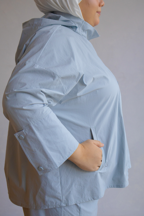 Outer Comfort Jacket in Bluetiful