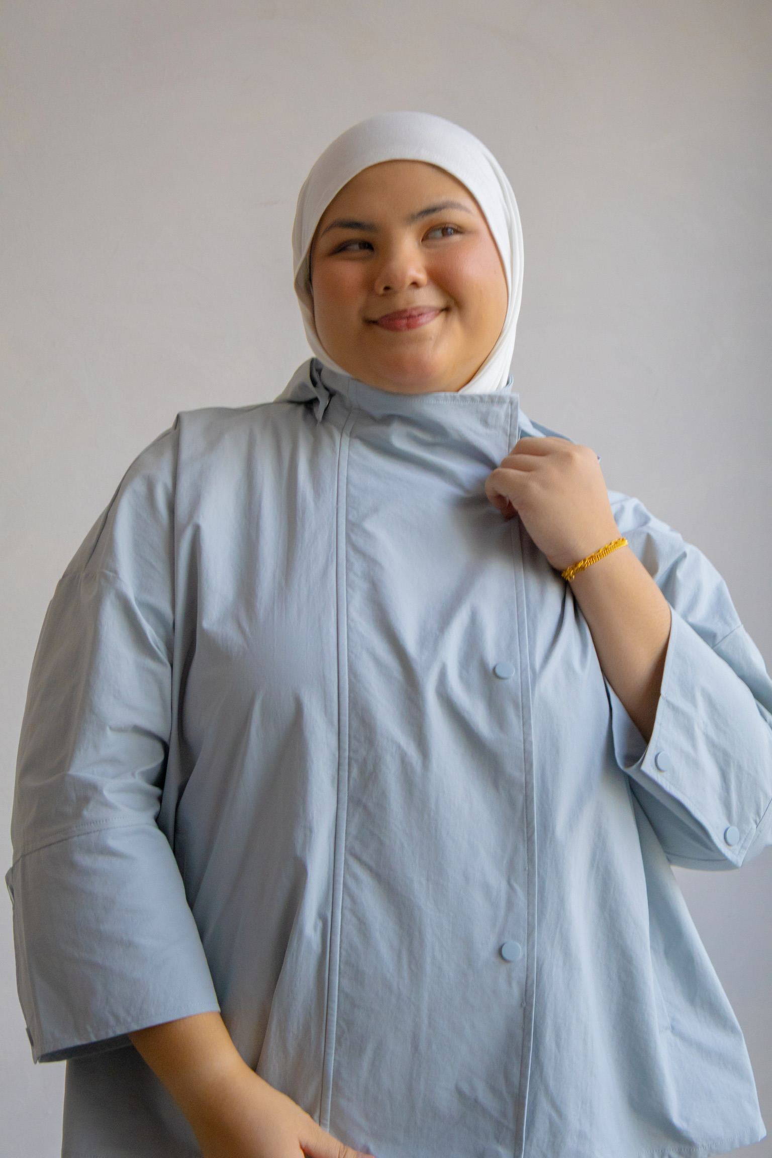 Outer Comfort Jacket in Bluetiful