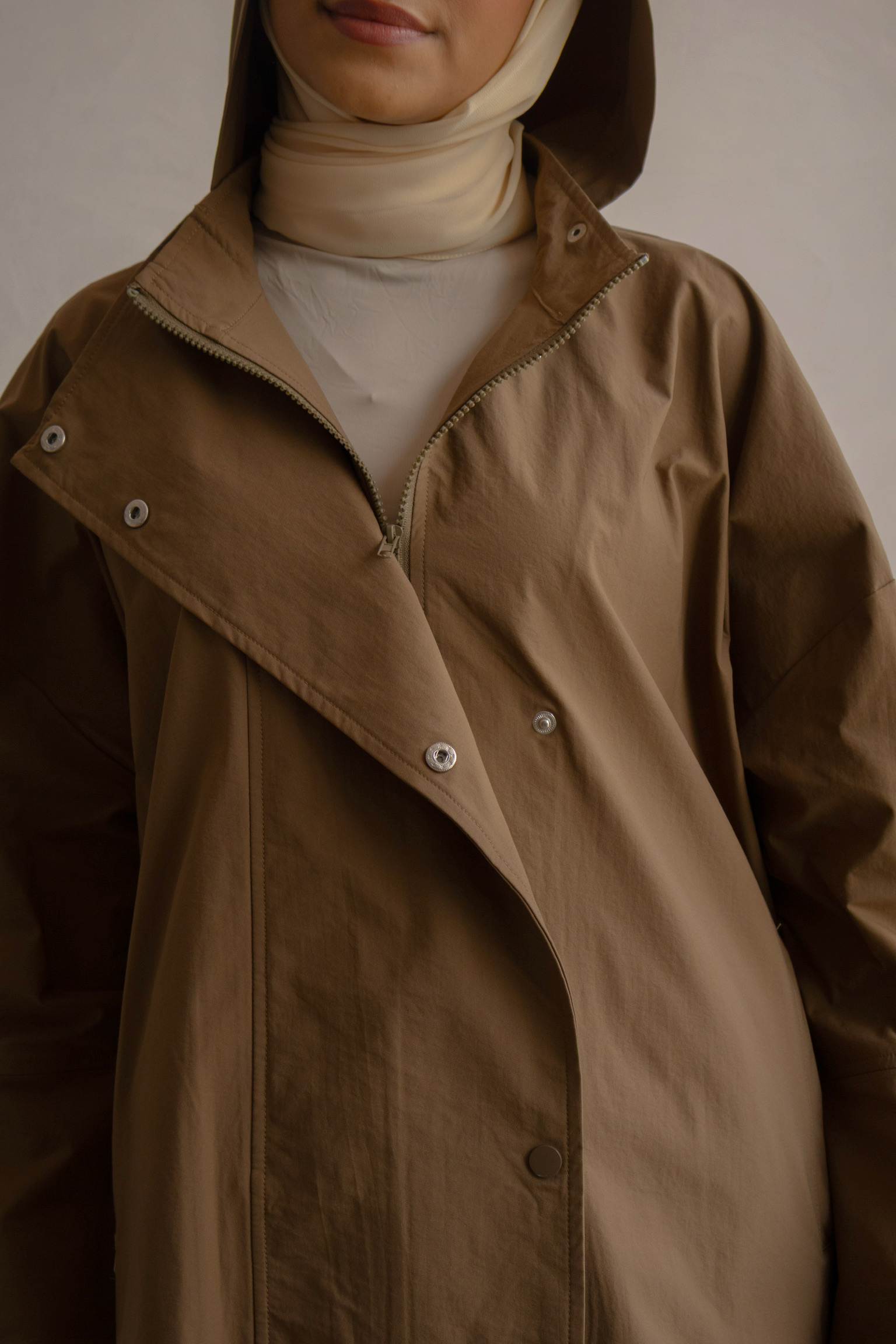 Outer Comfort Jacket in Barefoot