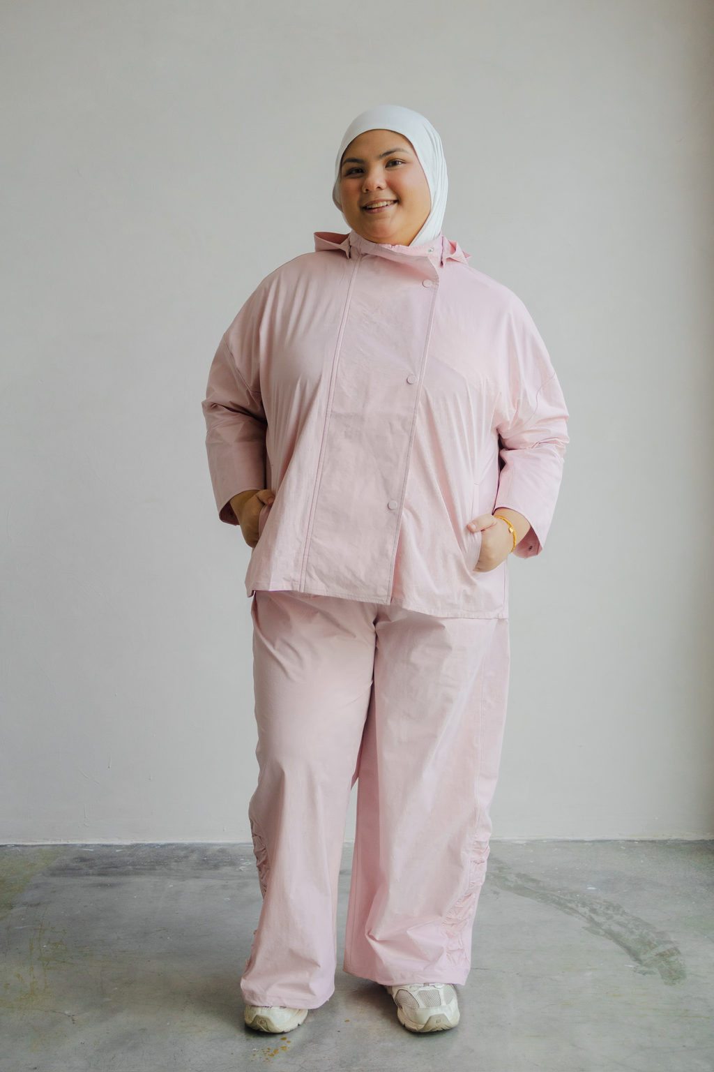 Outer Comfort Jacket in Pink Season