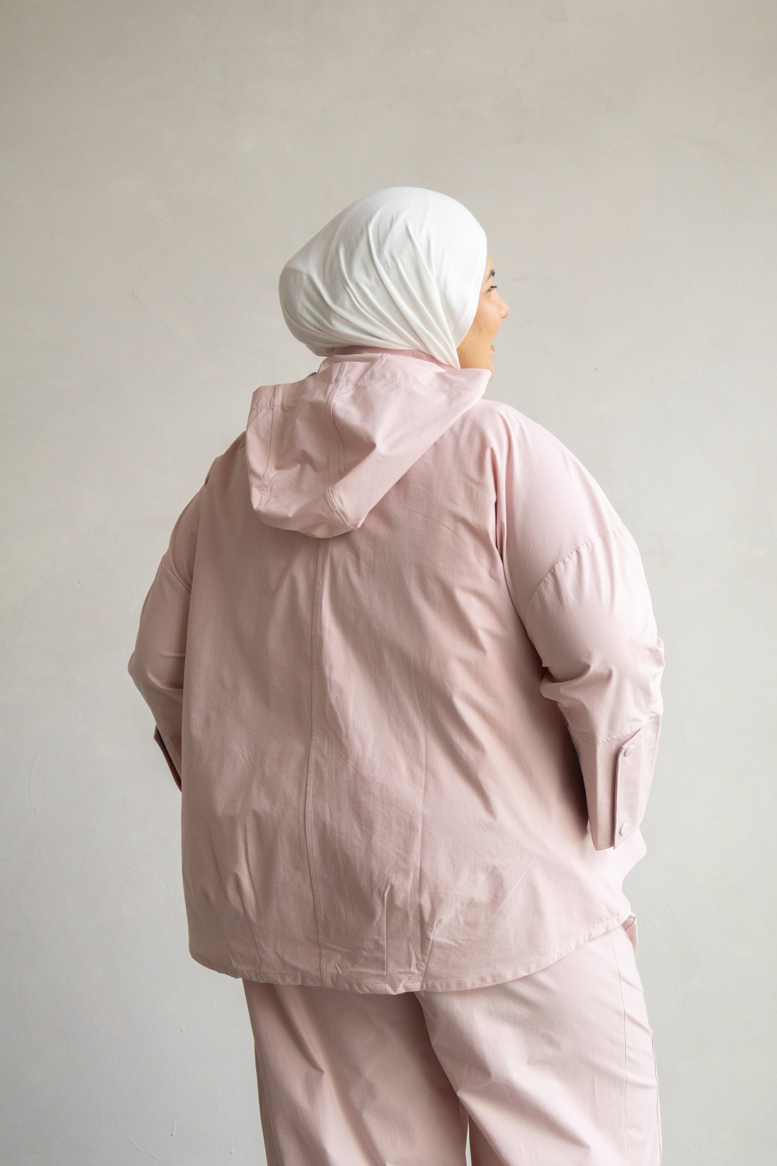 Outer Comfort Jacket in Pink Season