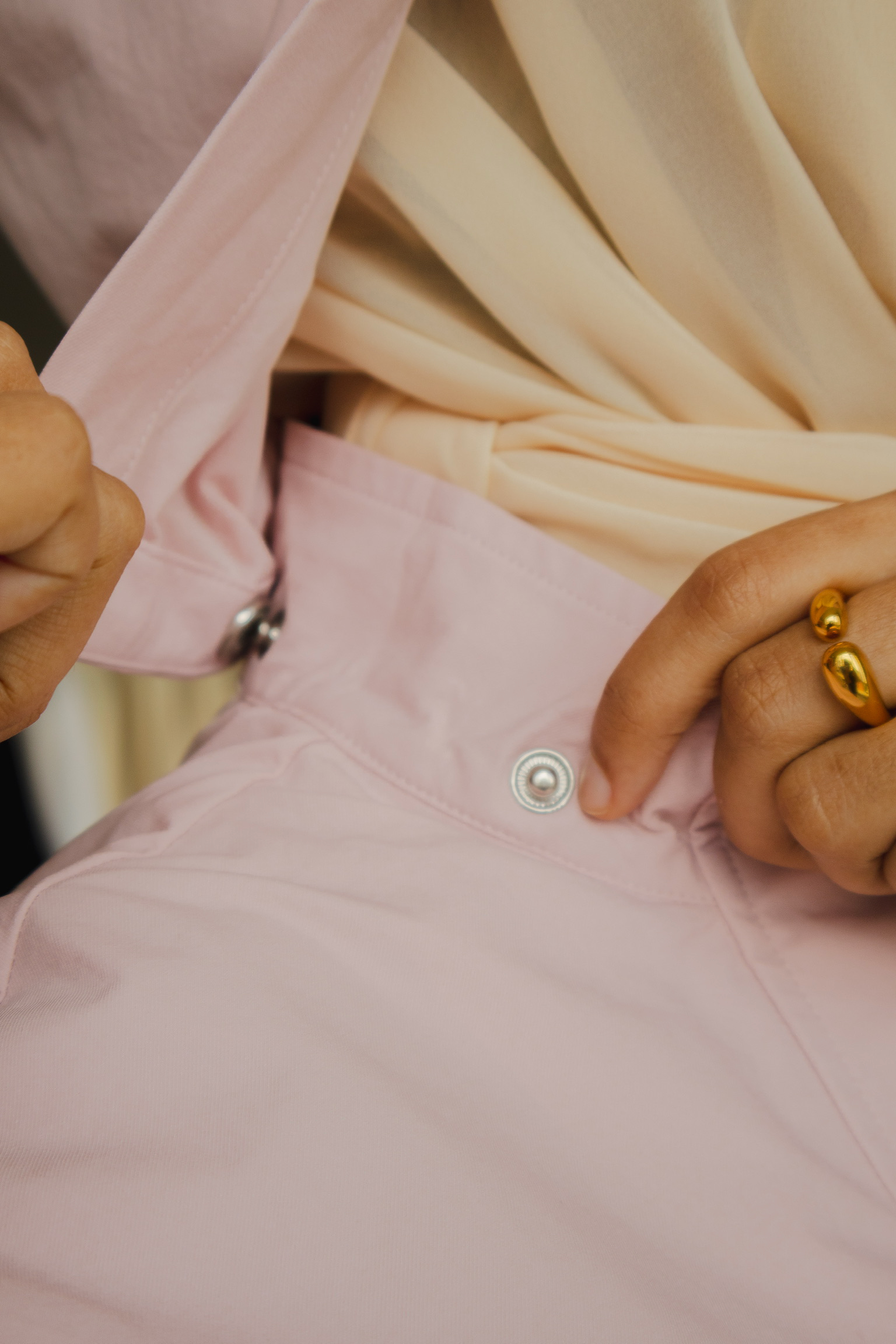 Outer Comfort Jacket in Pink Season