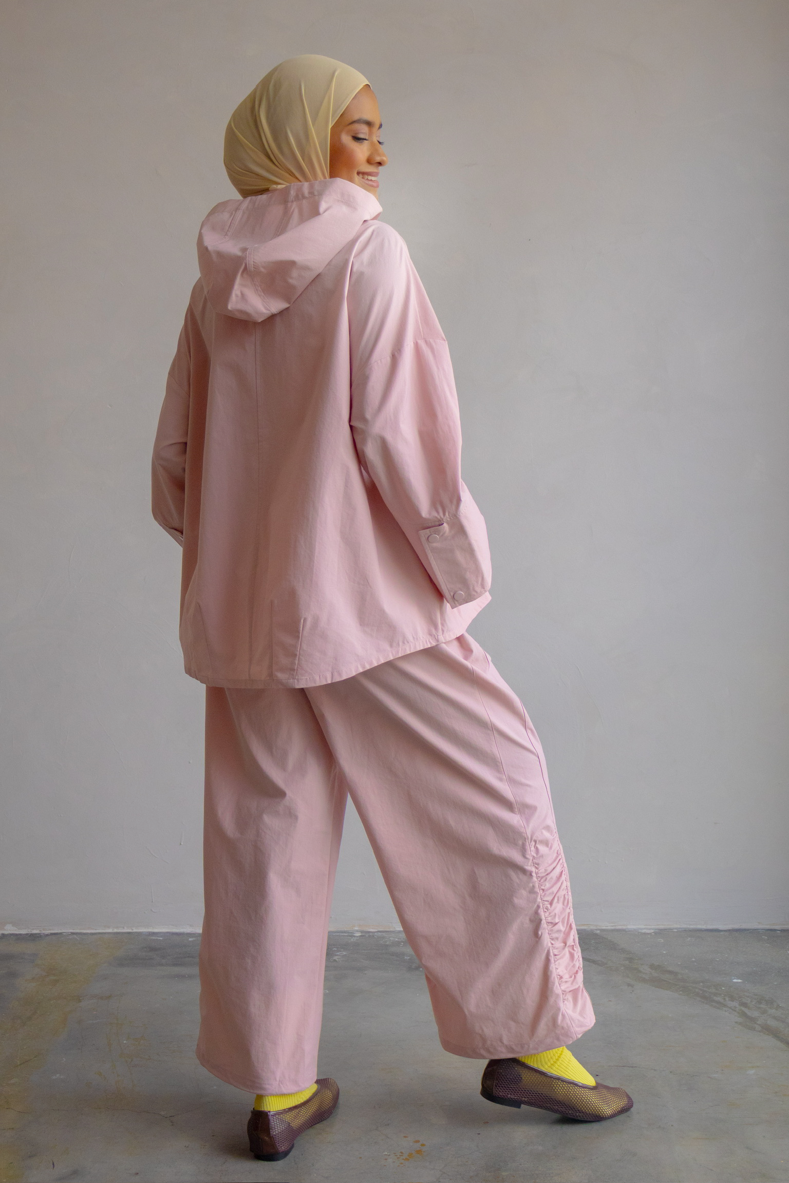 Outer Comfort Pants in Pink Season
