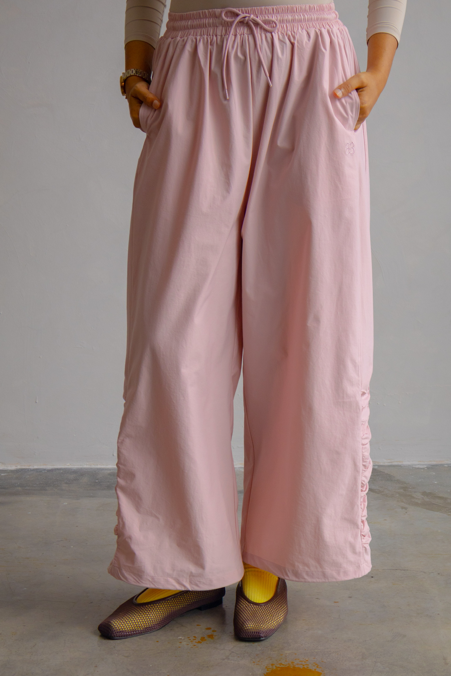 Outer Comfort Pants in Pink Season