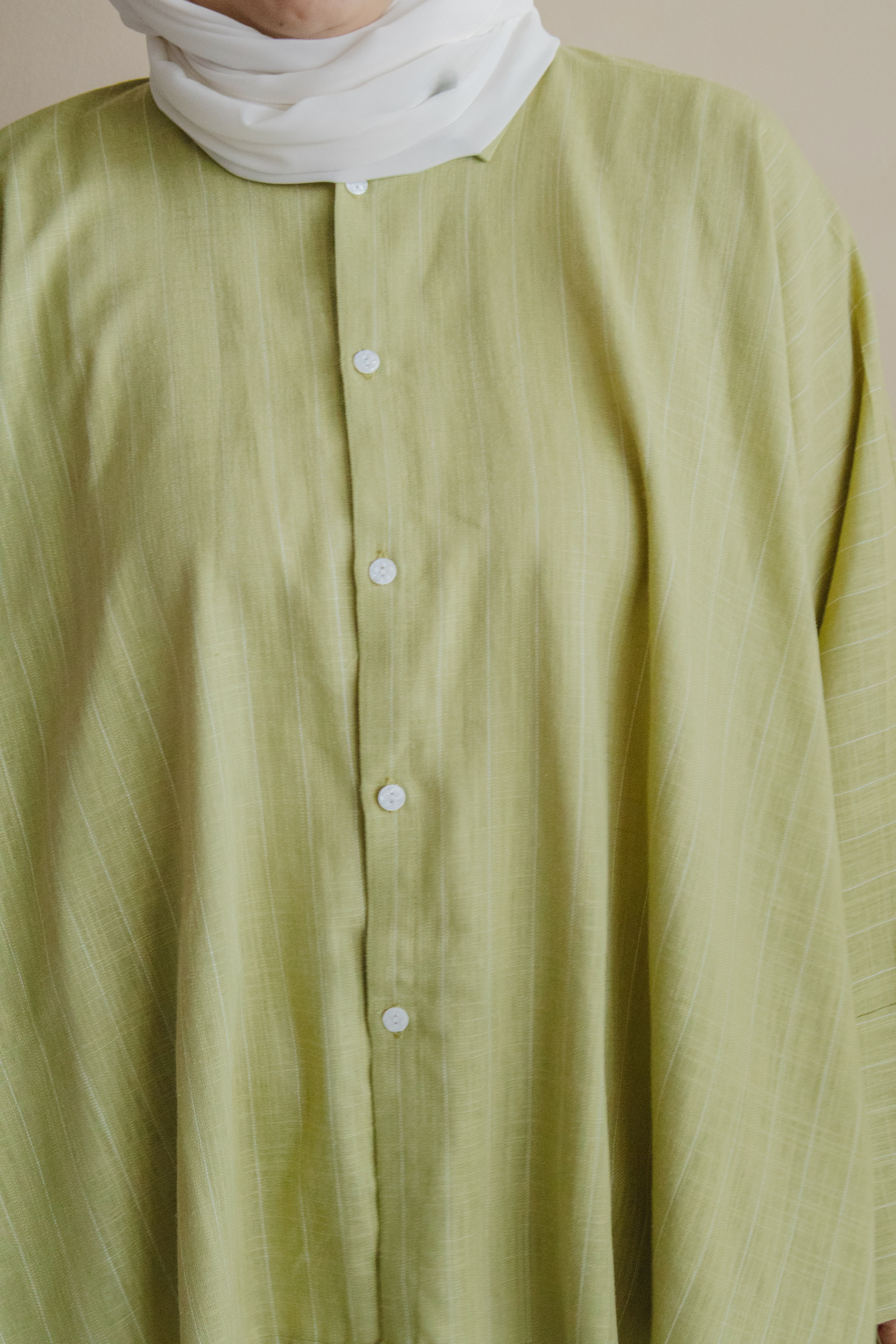 Amalfi Linen Top in Lemon