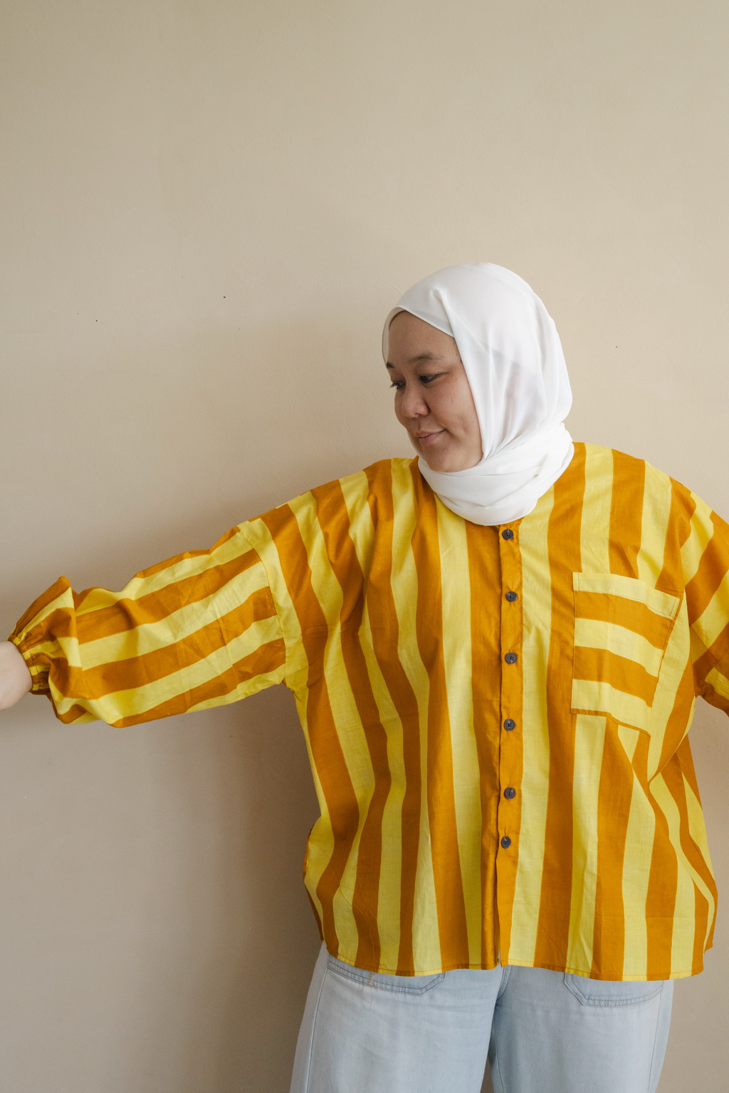Amalfi Balloon Top in Lemon Pie
