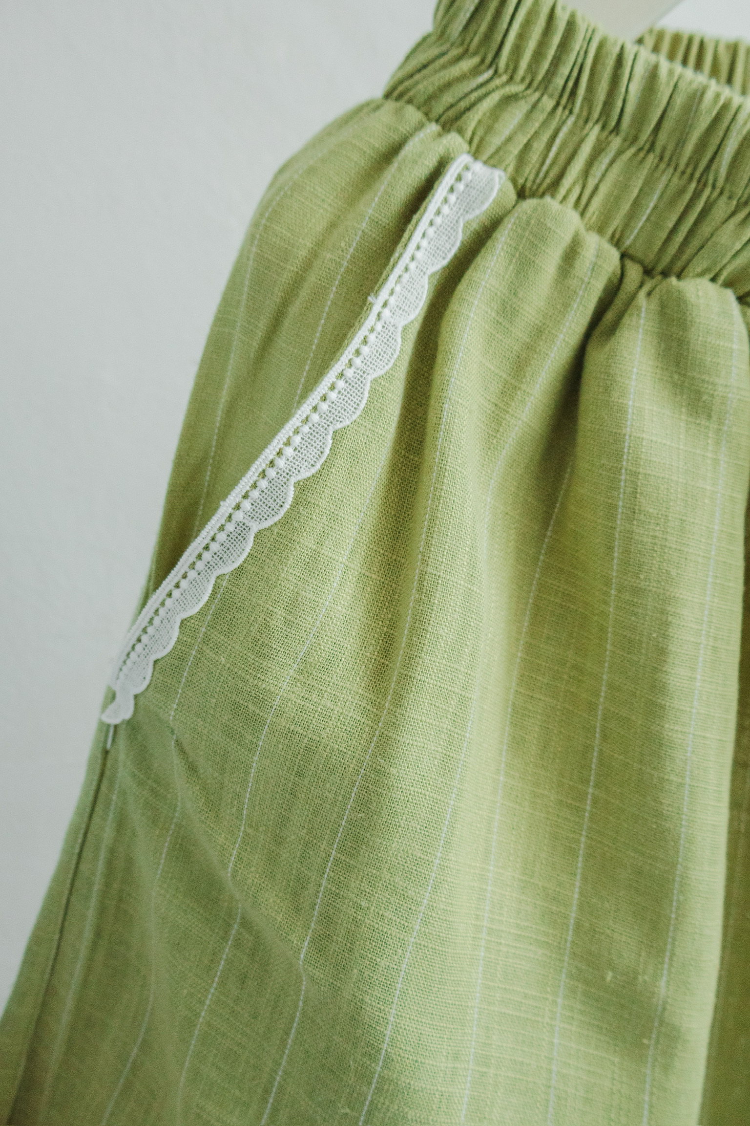 Amalfi Barrel Pants in Lemon