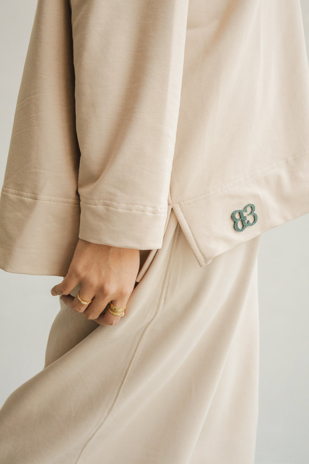 At Ease Tee in Nude
