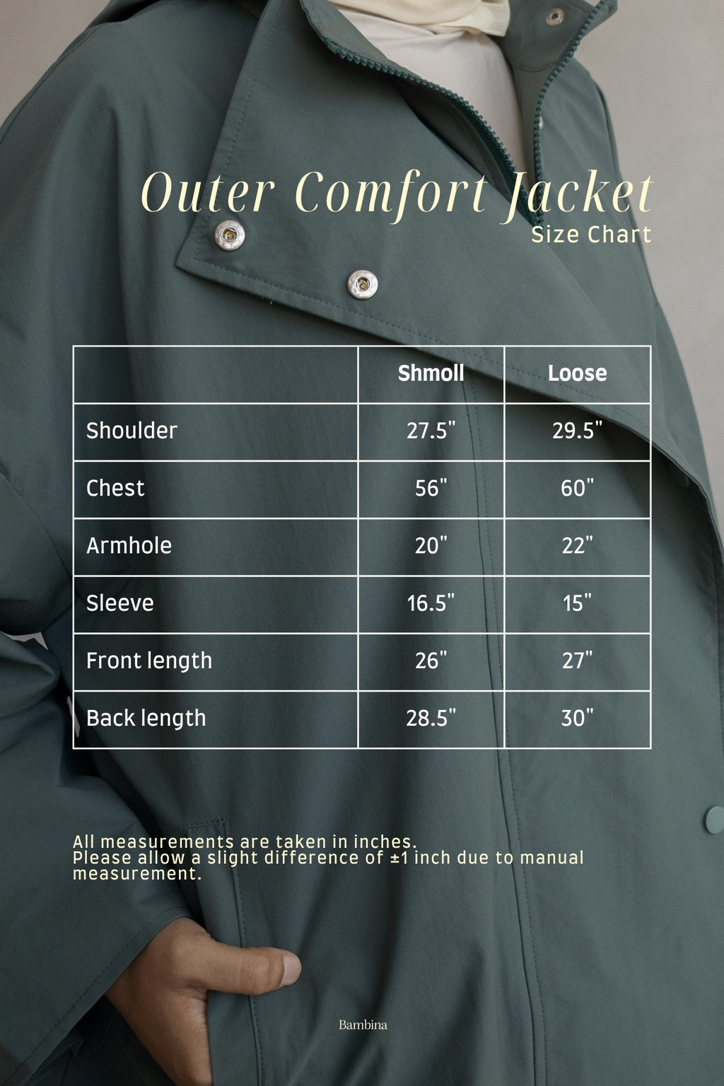 Outer Comfort Jacket in Touché Grass