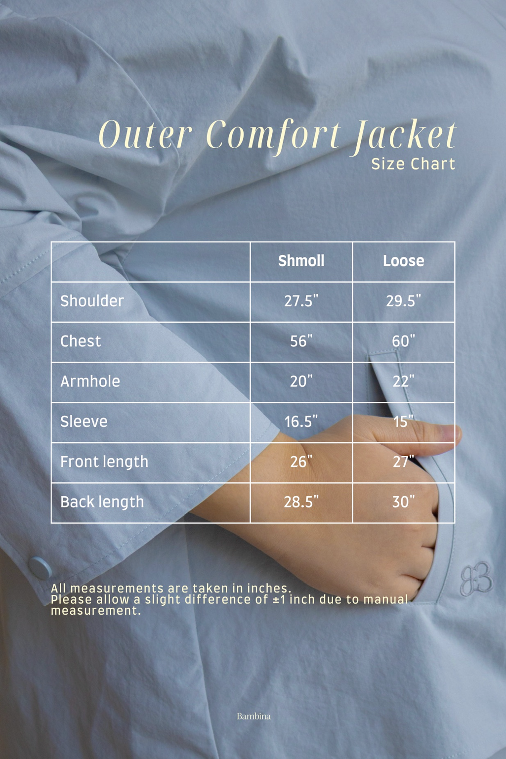 Outer Comfort Jacket in Bluetiful