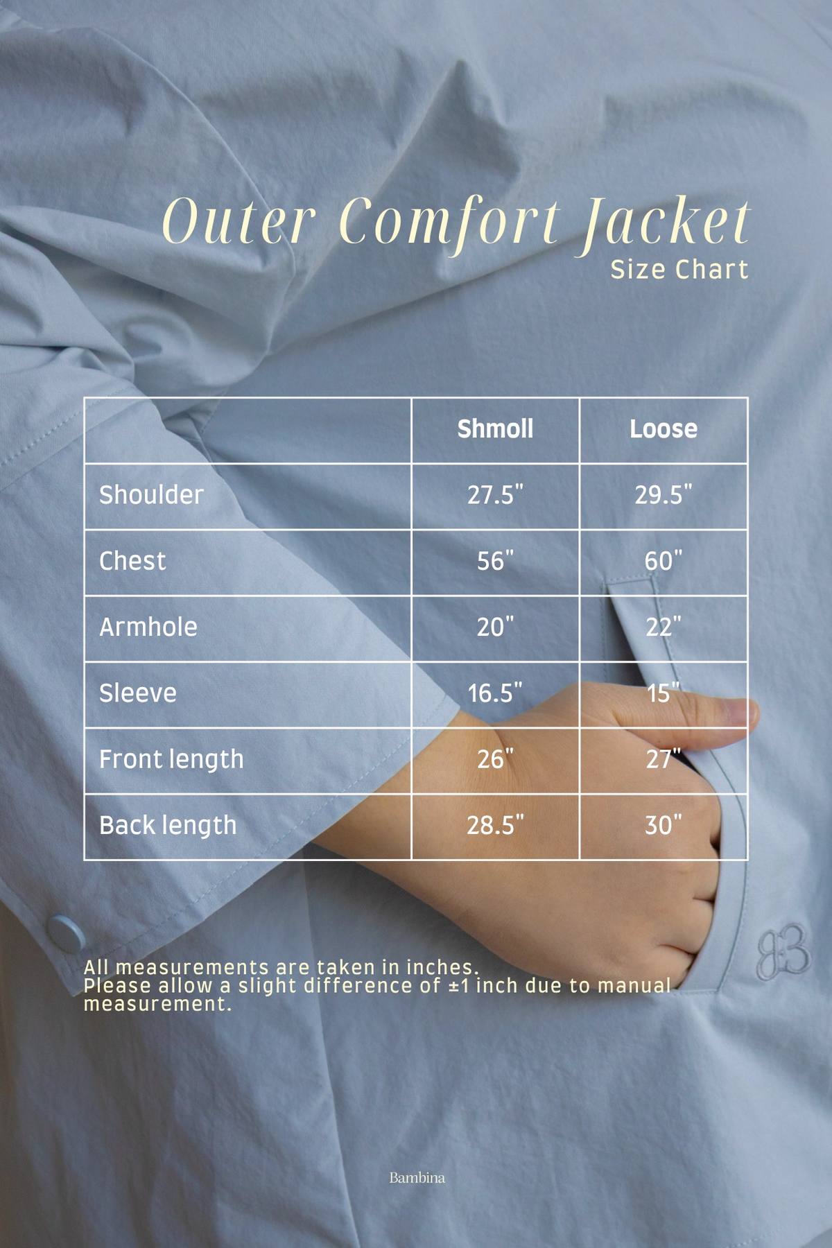 Outer Comfort Jacket in Bluetiful