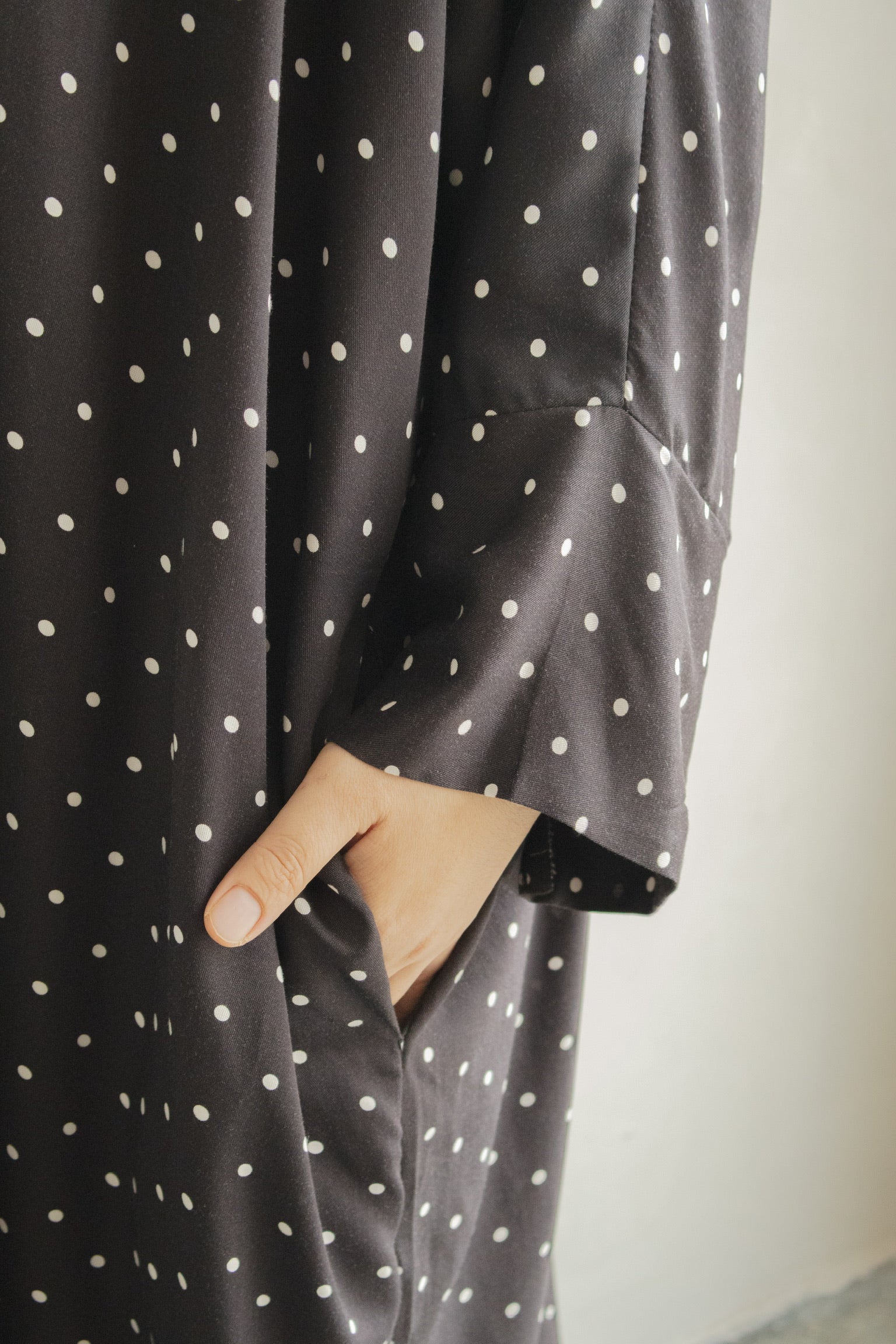 Polka Kaftan in After Midnight