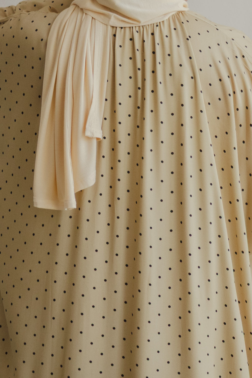 Polka Kaftan in Biscuits