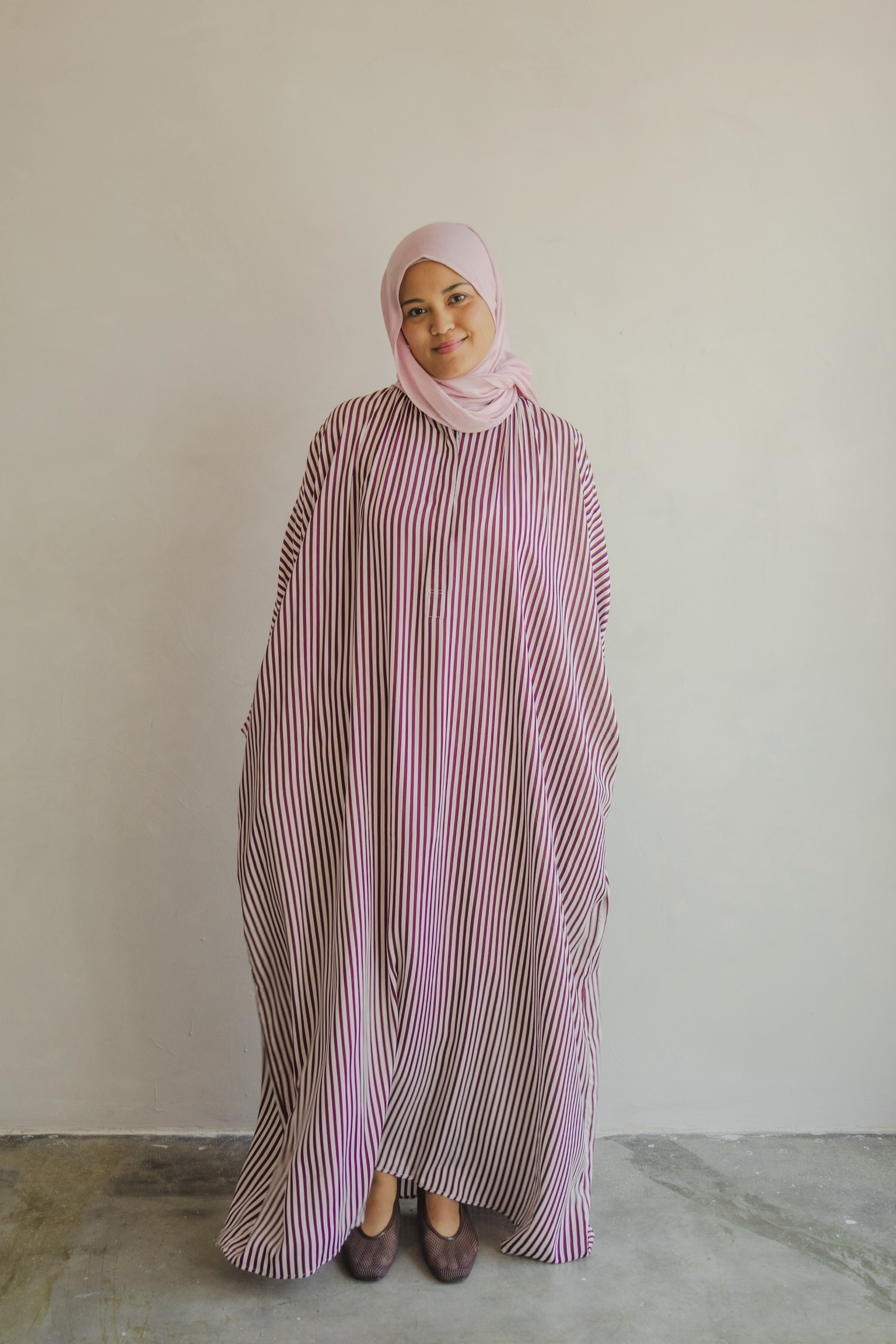 Amalfi Kaftan in Blackcurrant