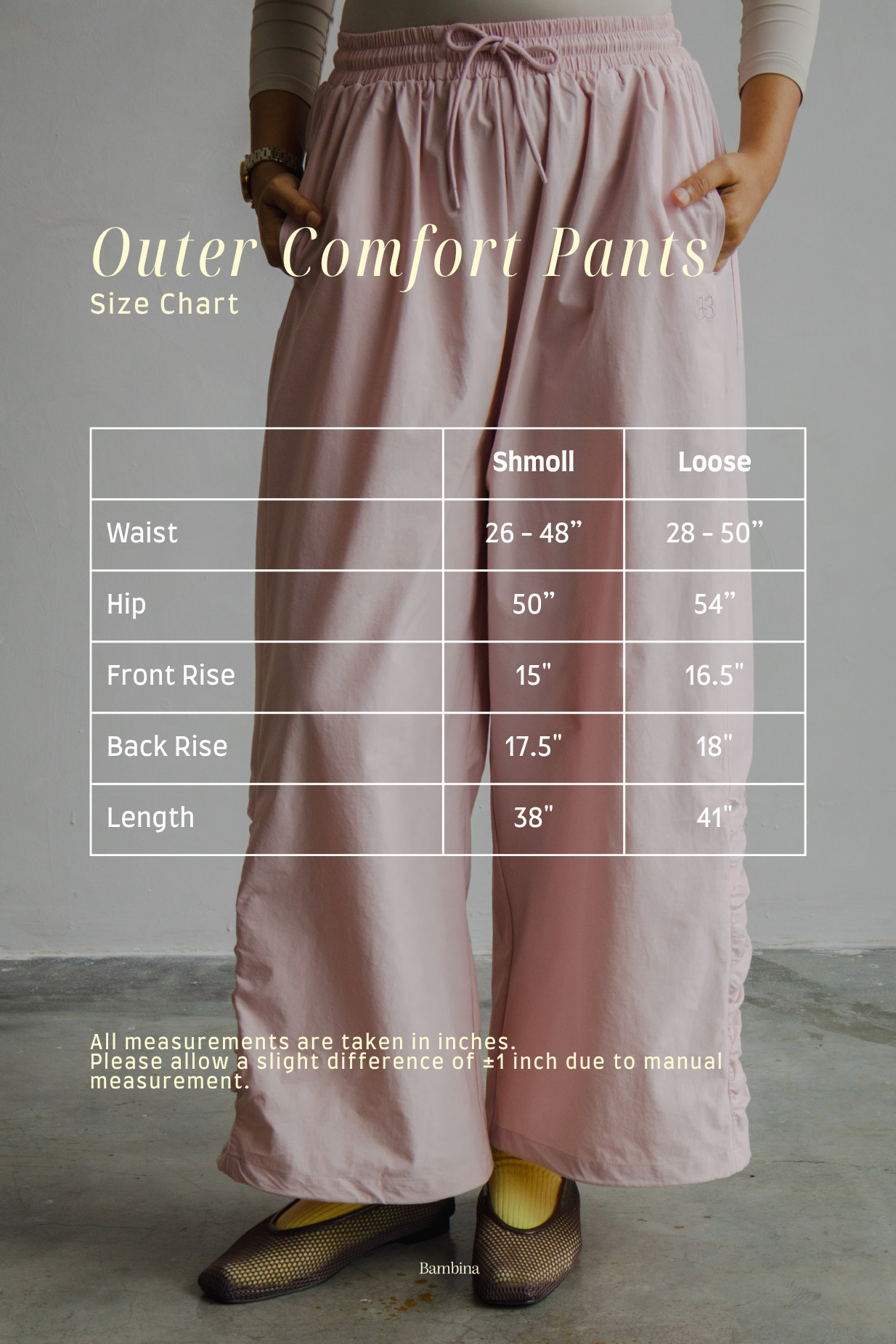 Outer Comfort Pants in Barefoot