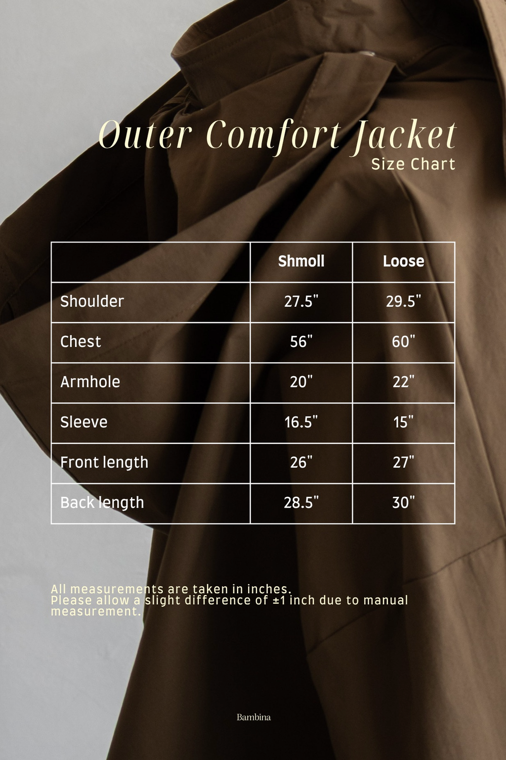 Outer Comfort Jacket in Barefoot