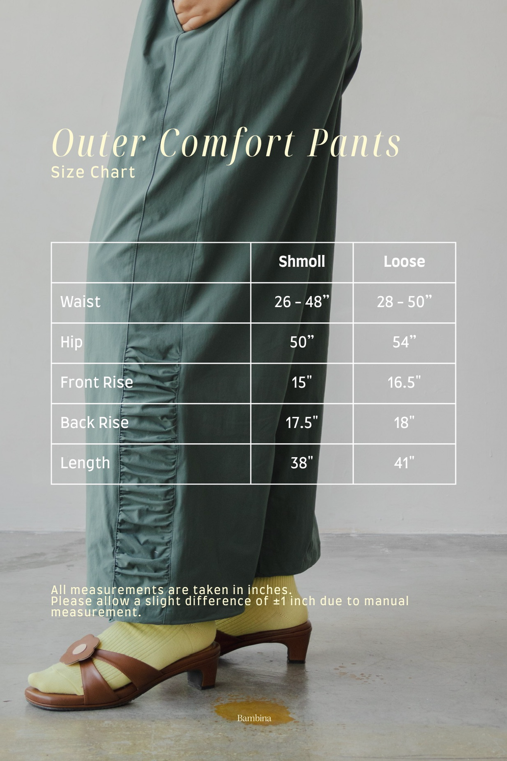 Outer Comfort Pants in Touché Grass