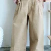 Bon-Bon Wide-Leg Trousers in Brown - Image 4