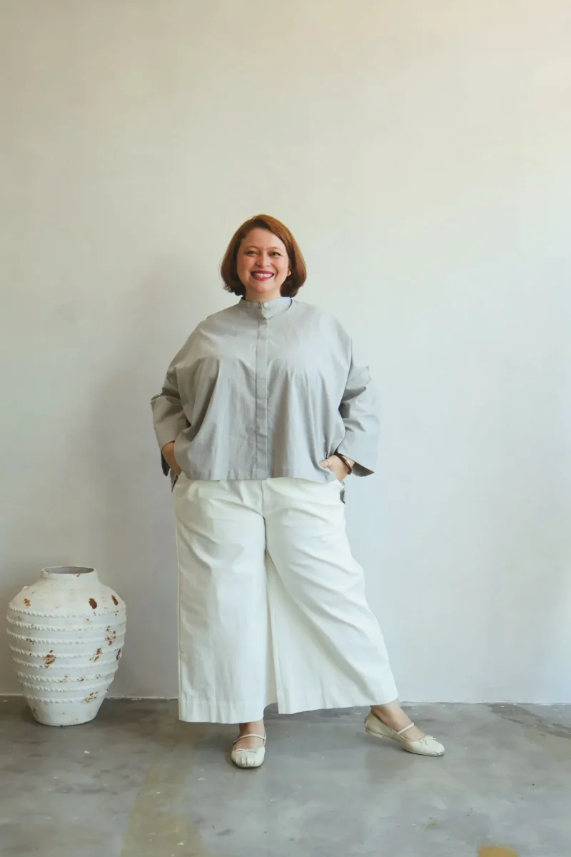Mid-Day Top in Grey