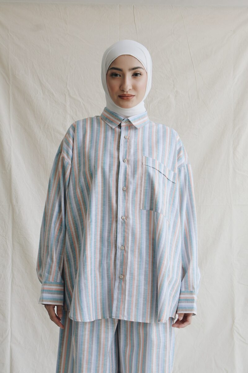 The Weekender Top - Blue