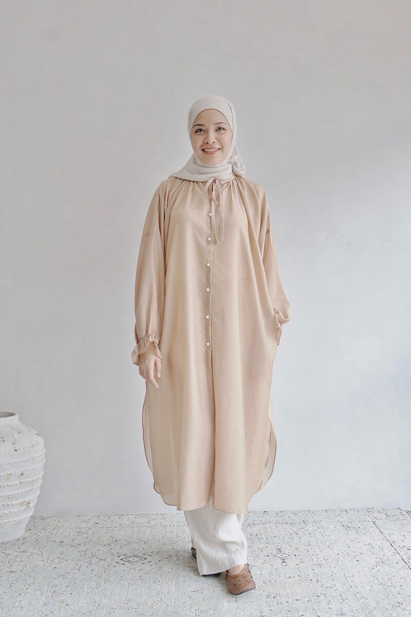 Tensel Dress in Bronze