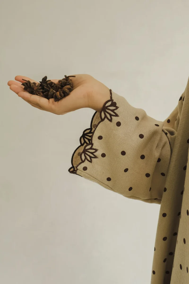 Alternative view of Kalthum Awal Kurung in Brown