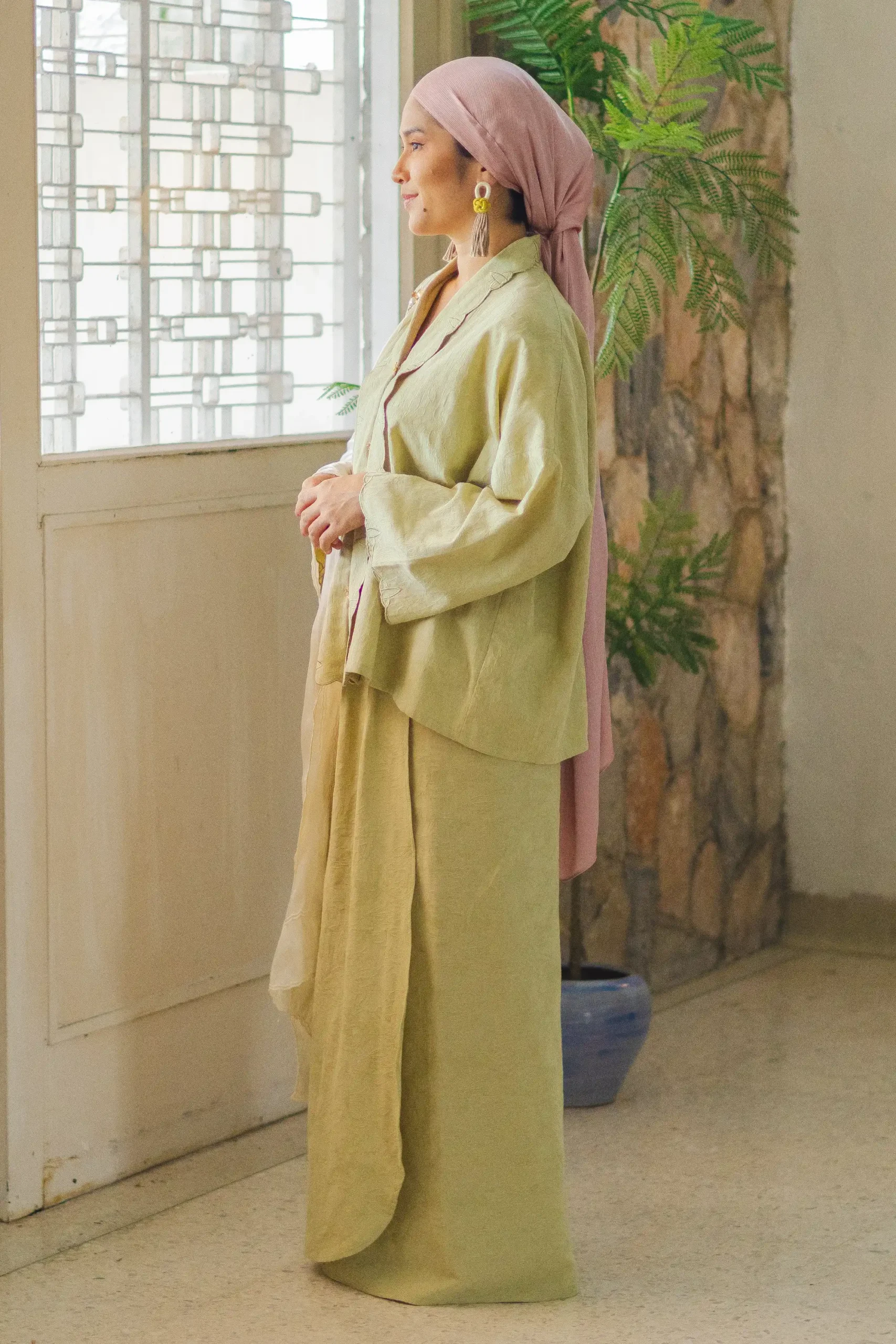 Suri Ayu Kebaya Sage - Image 5