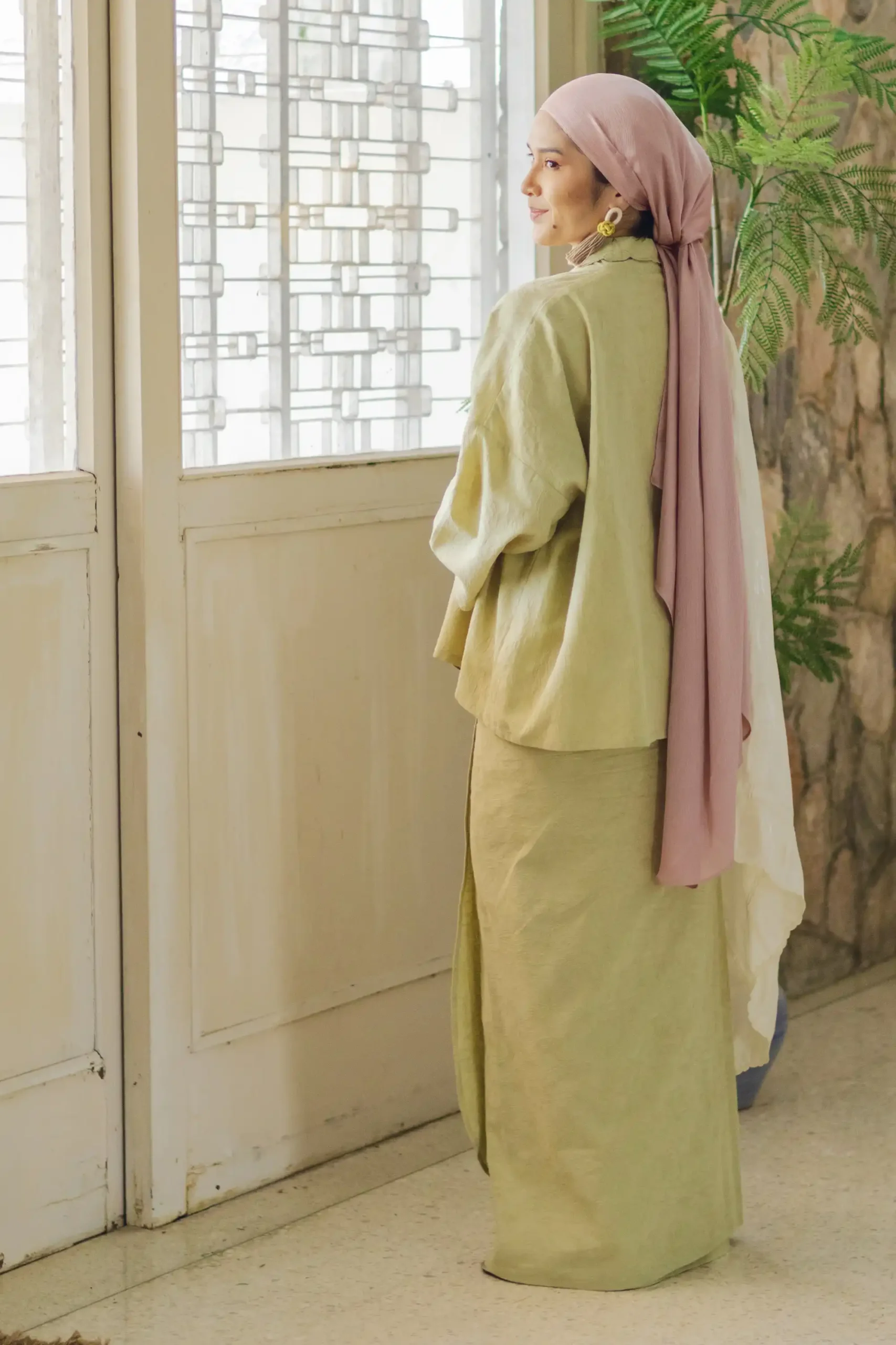 Suri Ayu Kebaya Sage - Image 4