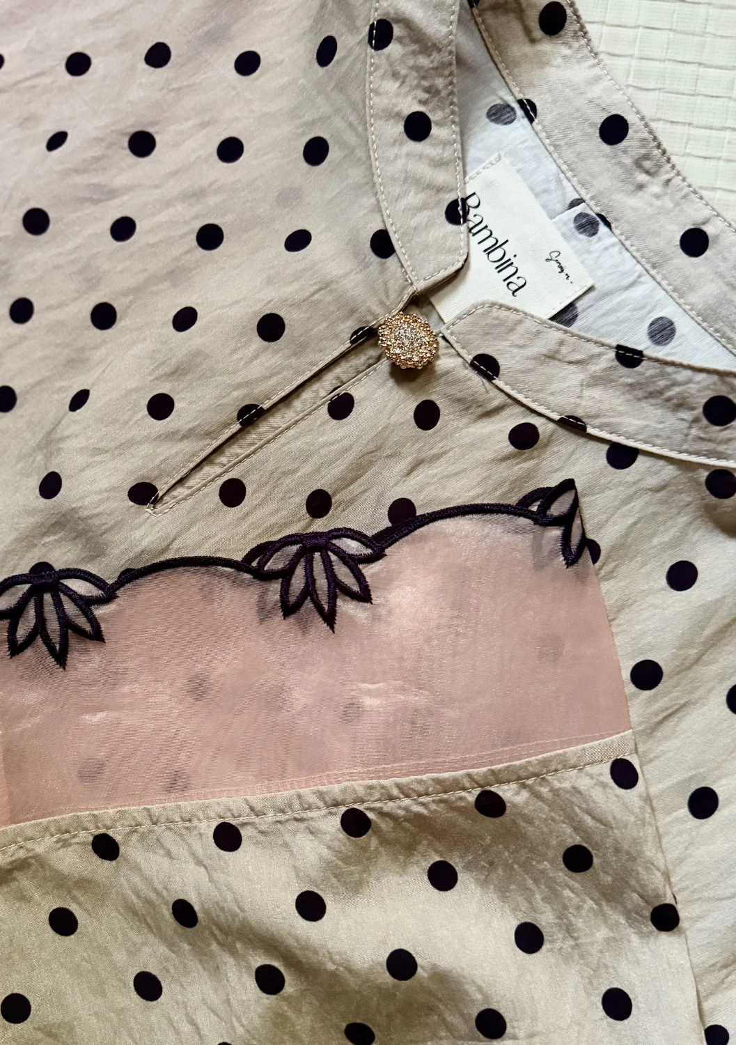 Che Chom Polka Brown - Image 8