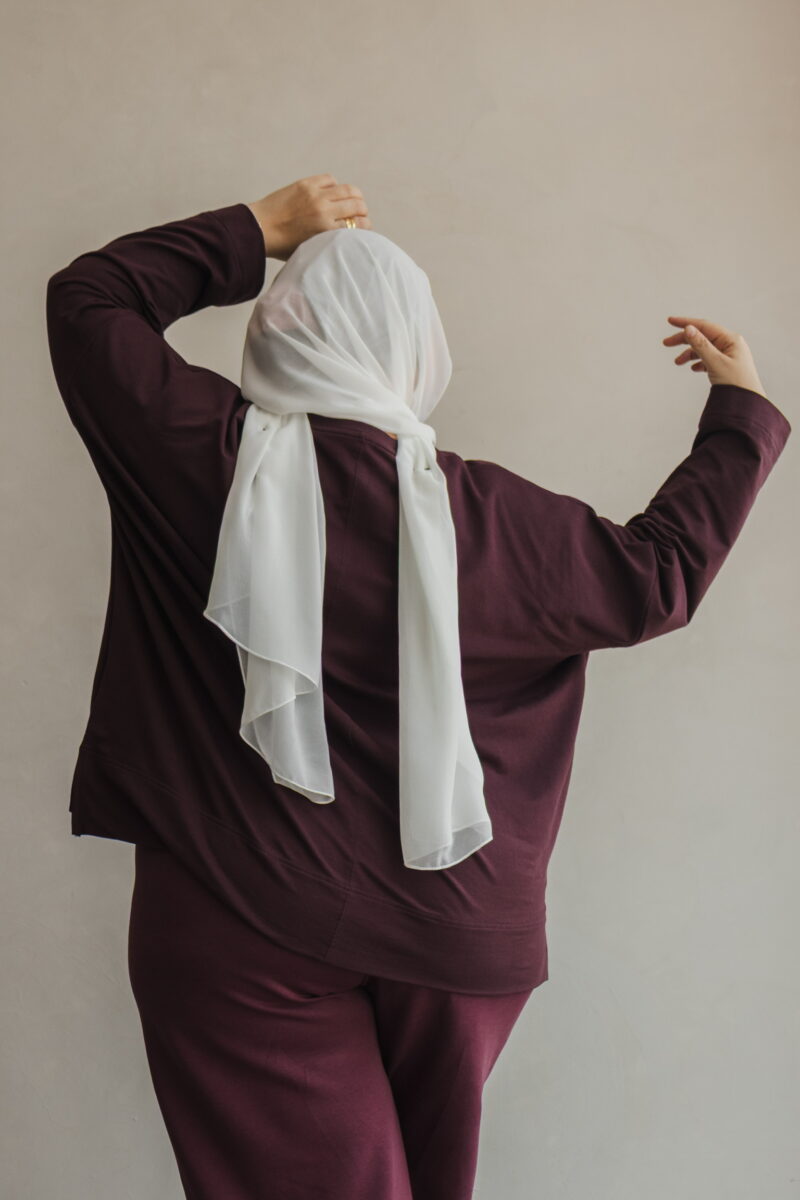 Alternative view of At Ease Tee Plum