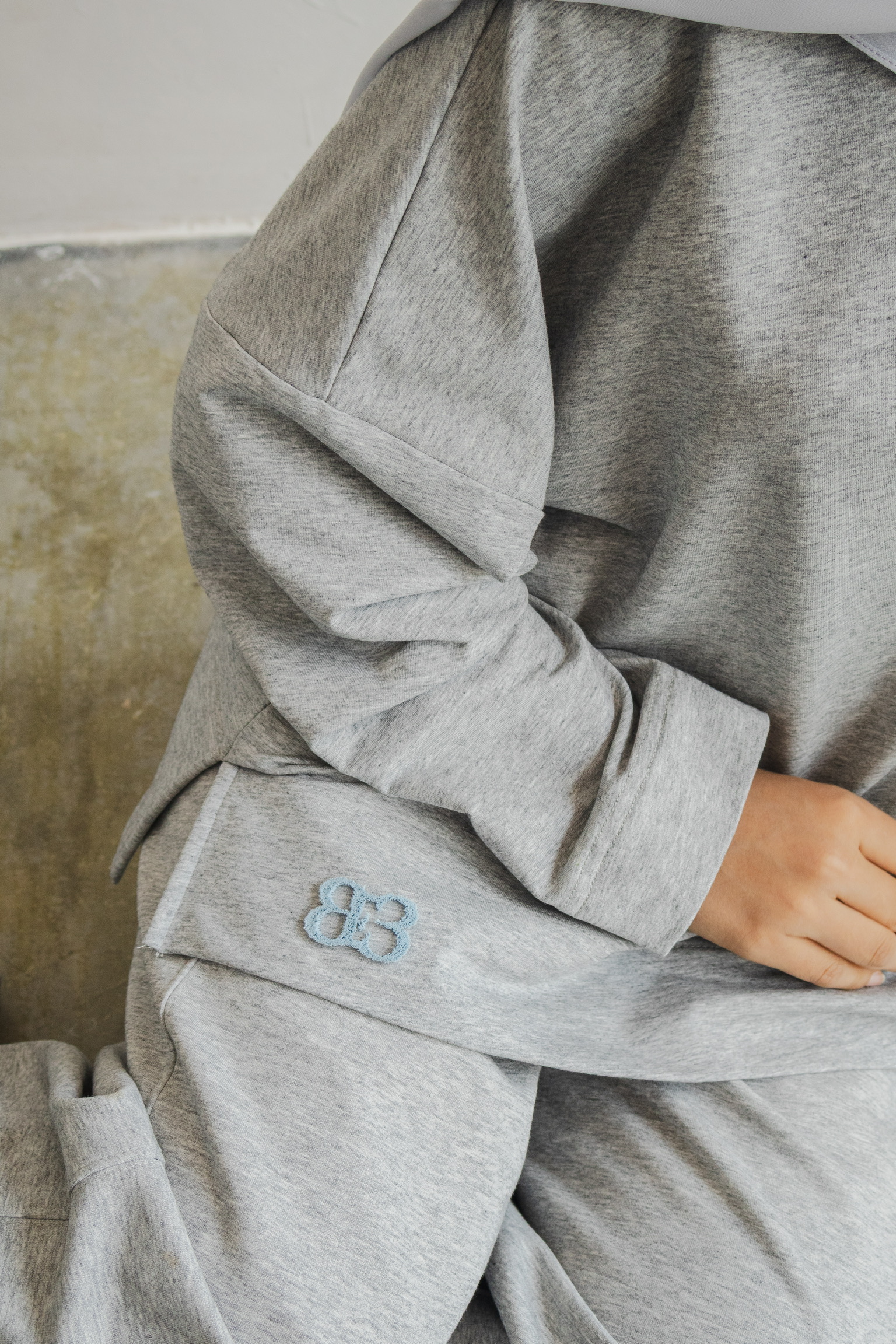 At Ease Tee Ash Grey - Image 5