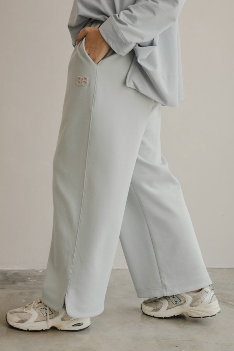 At Ease Pants Sky Blue