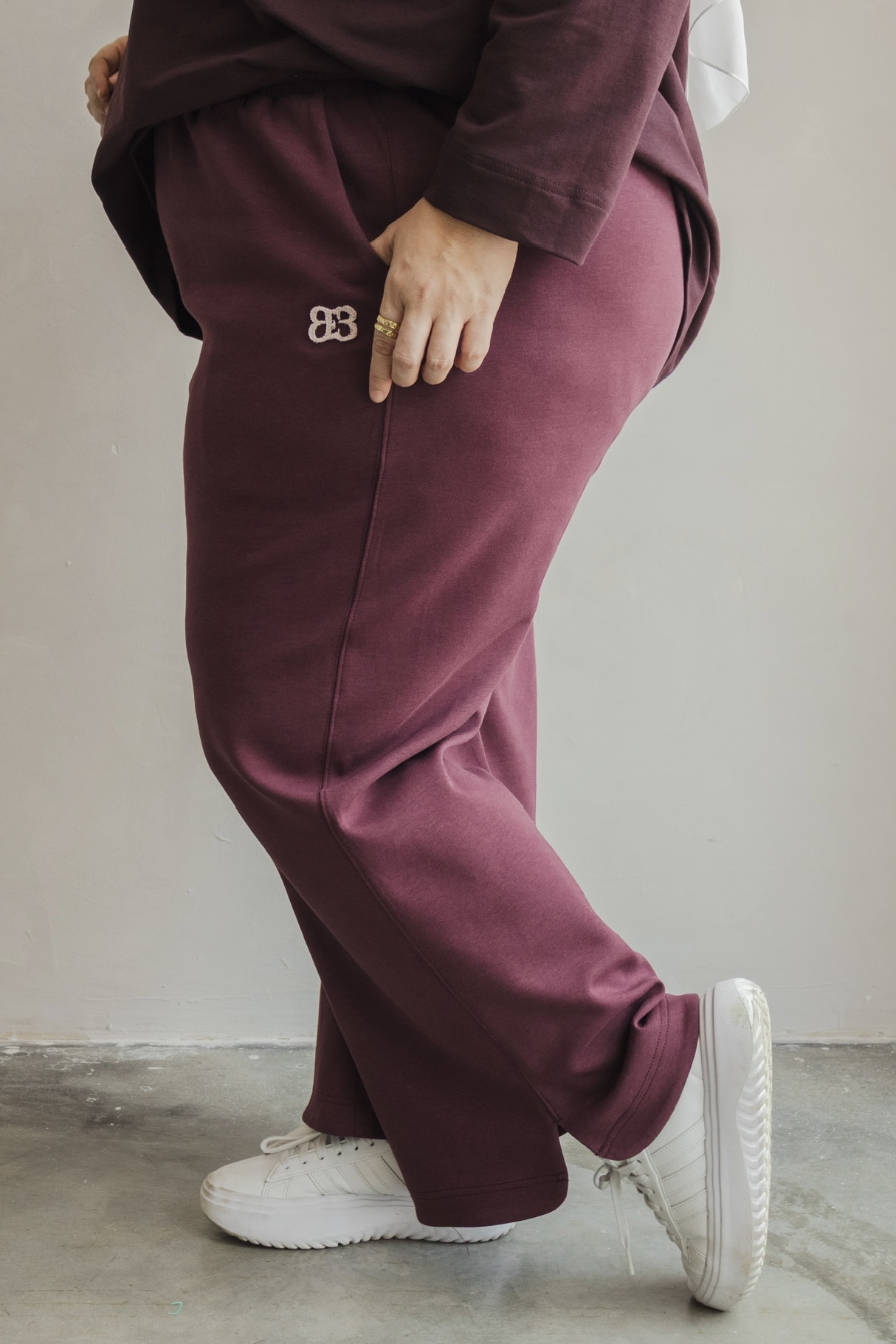 At Ease Pants Plum
